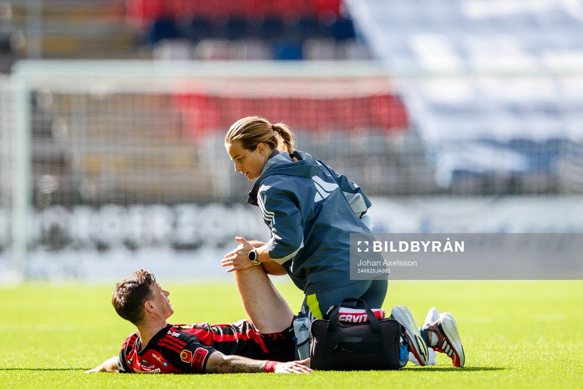 Östersunds Jamie Ryan Hopcutt får vård