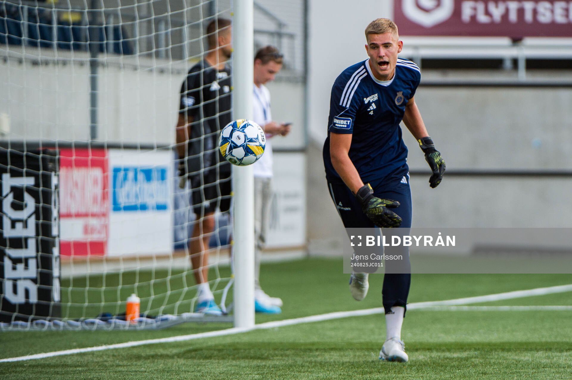 Gefles målvakt Mathias Nilsson