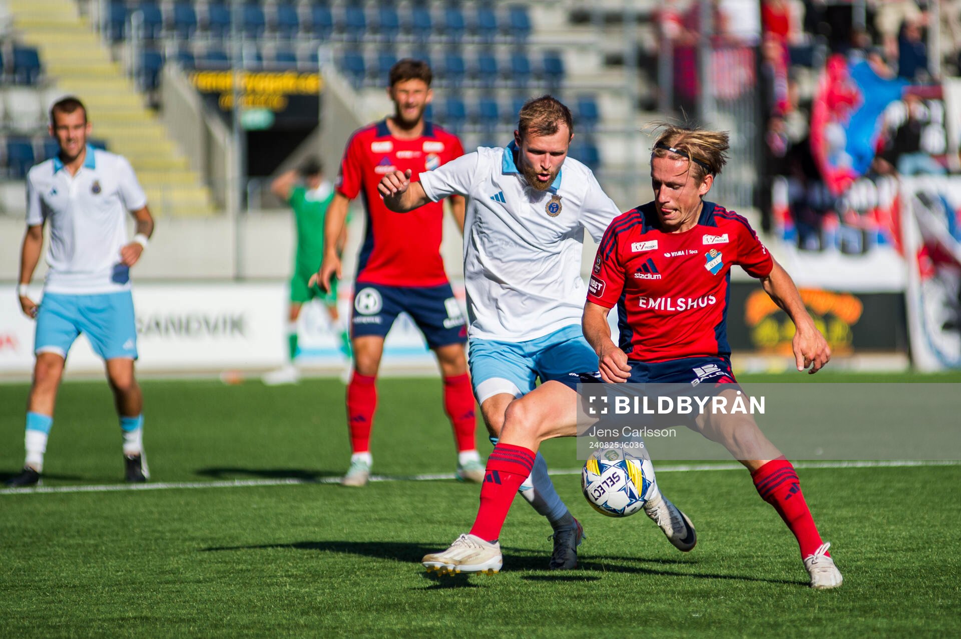 Gefles Christoffer Aspgren och Östers David Seger