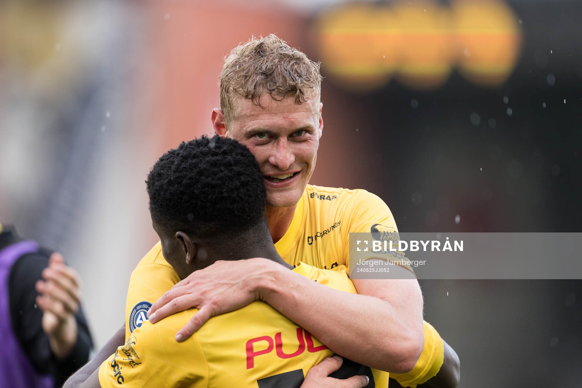 Elfsborgs Emil Holten jublar