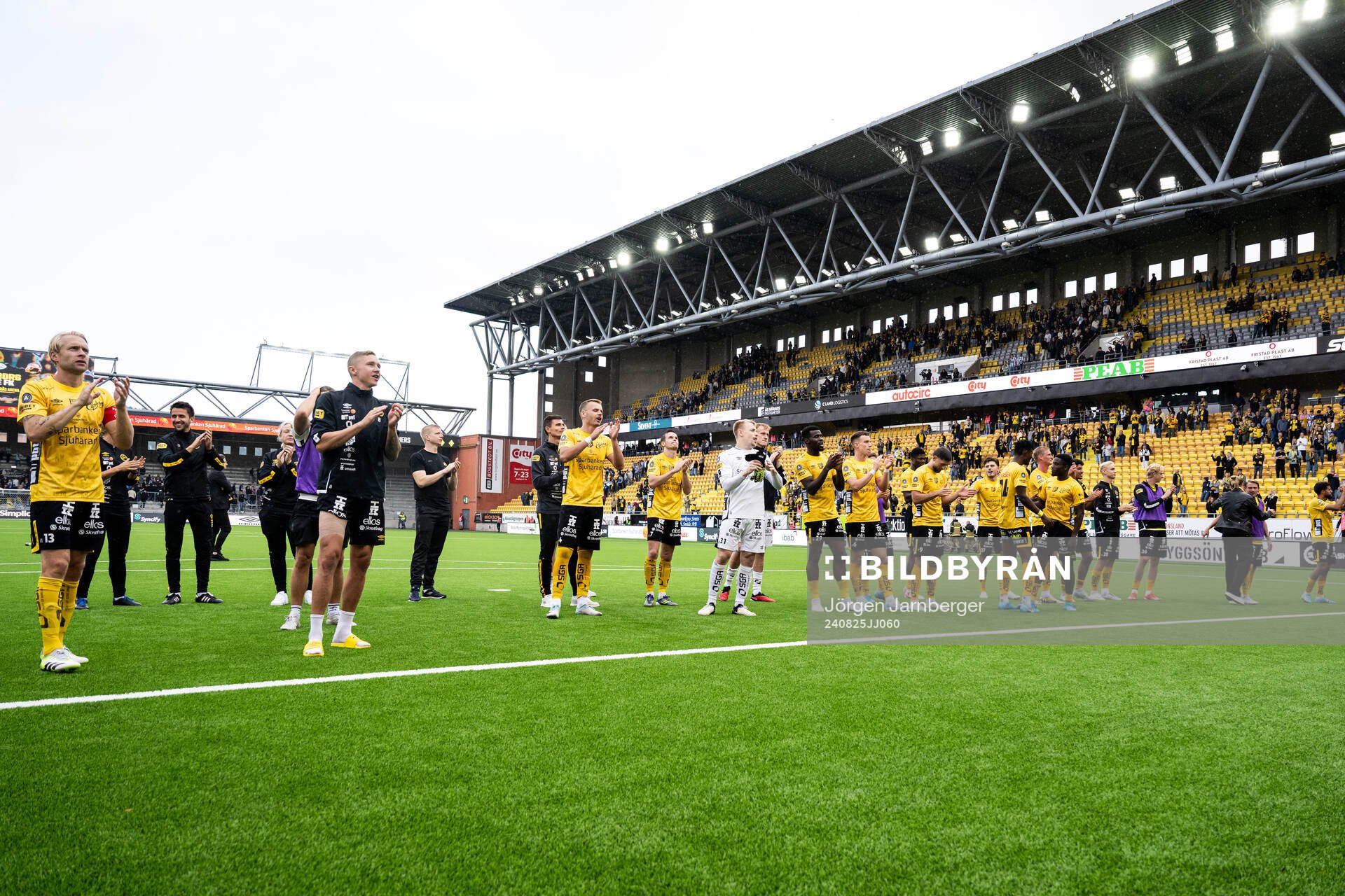 Elfsborgs spelare jublar