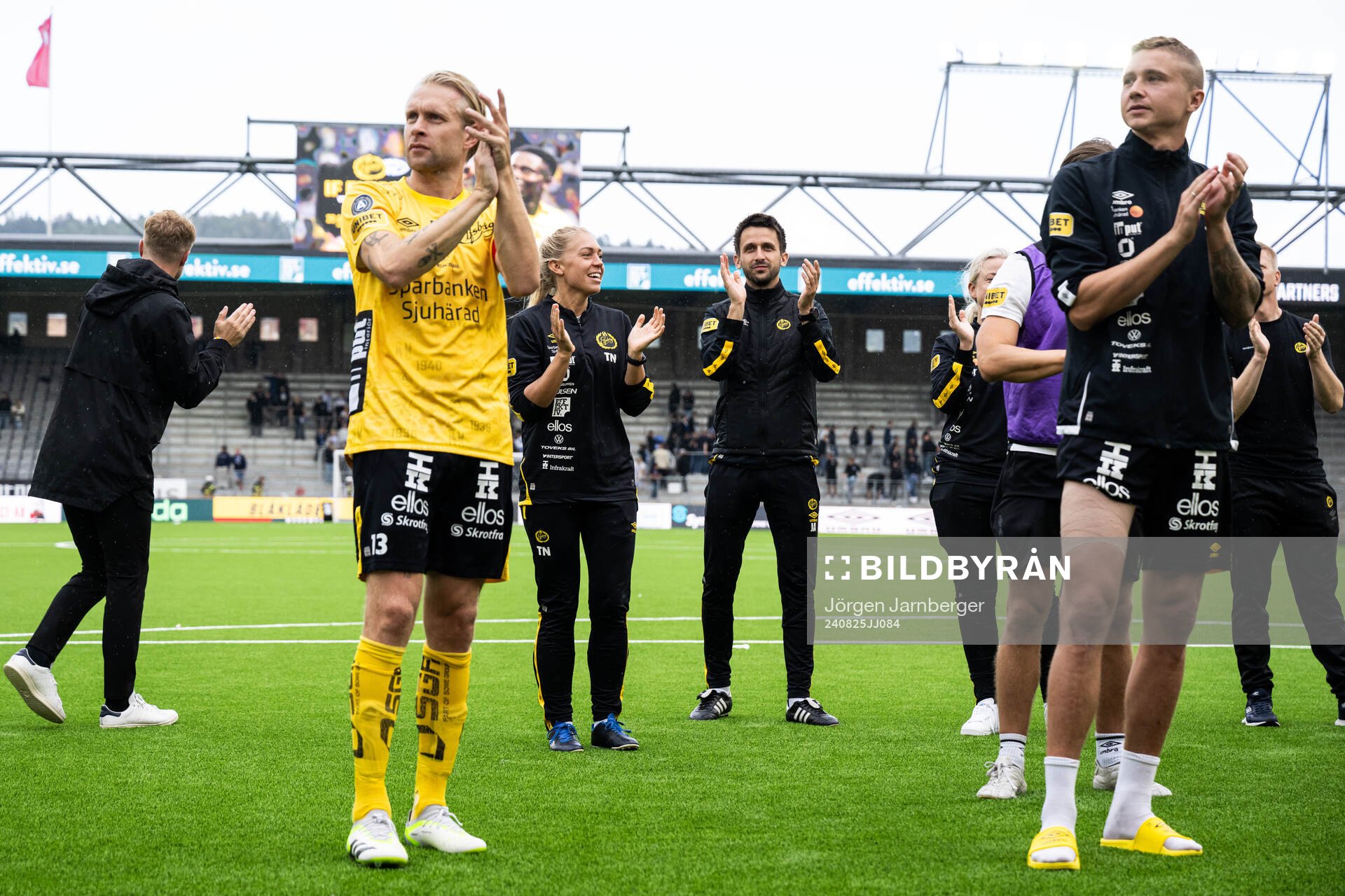 Elfsborgs fysioterapeut Tania Nilsson och assisterande