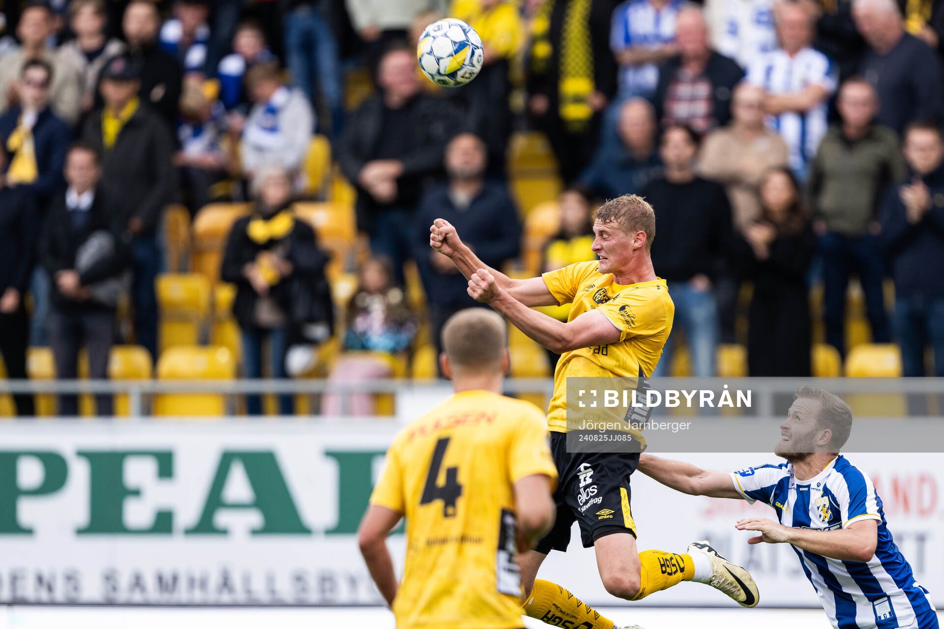 Elfsborgs Emil Holten och IFK Göteborgs Jonas Bager