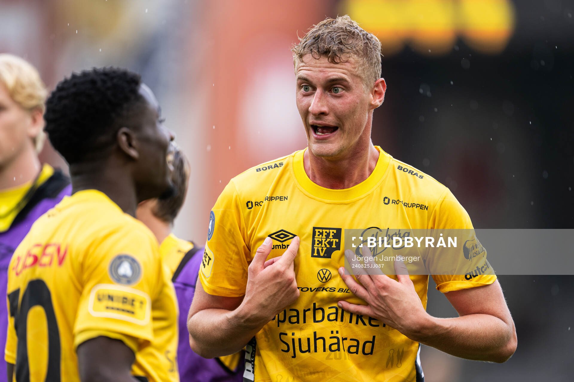 Elfsborgs Emil Holten jublar