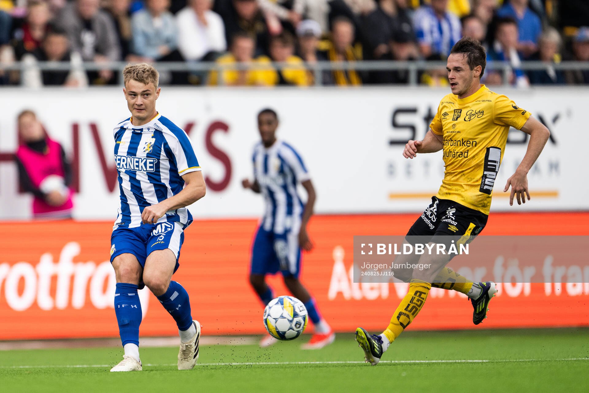 IFK Göteborgs David Kjær Kruse och Elfsborgs Jens Jakob
