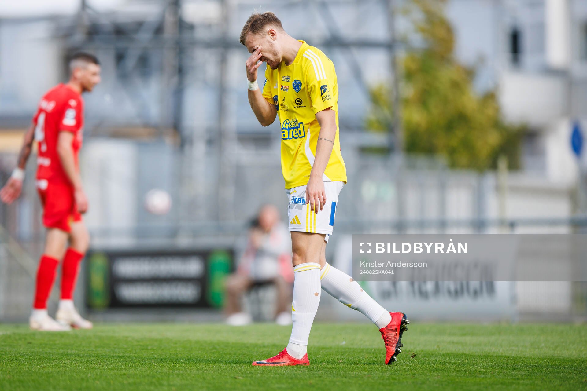 Falkenbergs Hugo Tilly deppar