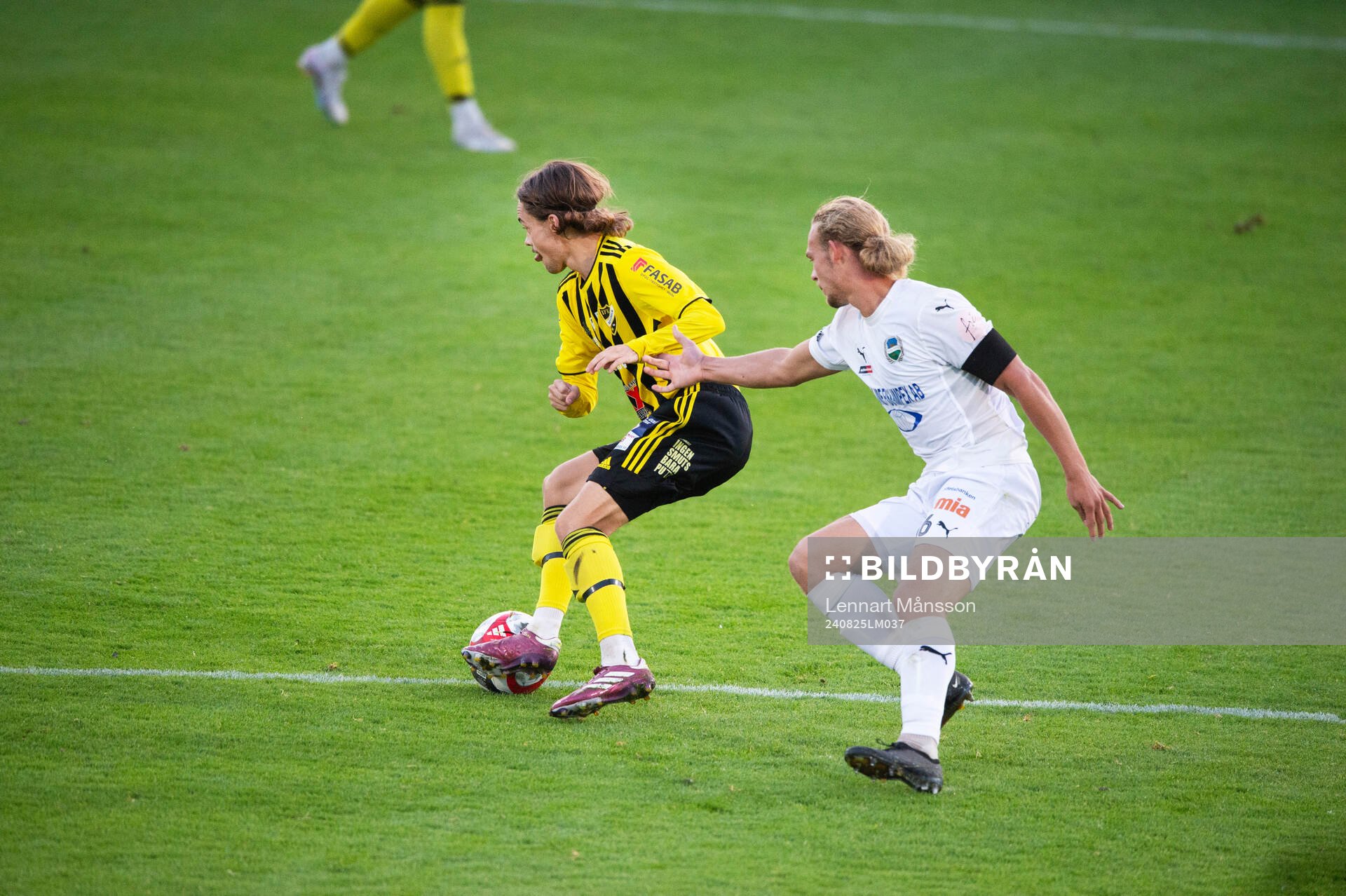 IFK Hässleholms Gustaf Winroth i matchen i division 2