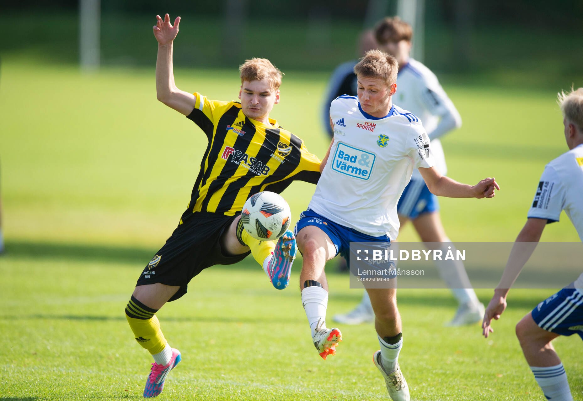 IFK Hässleholms Amir Ramanovski i matchen för juniorer,