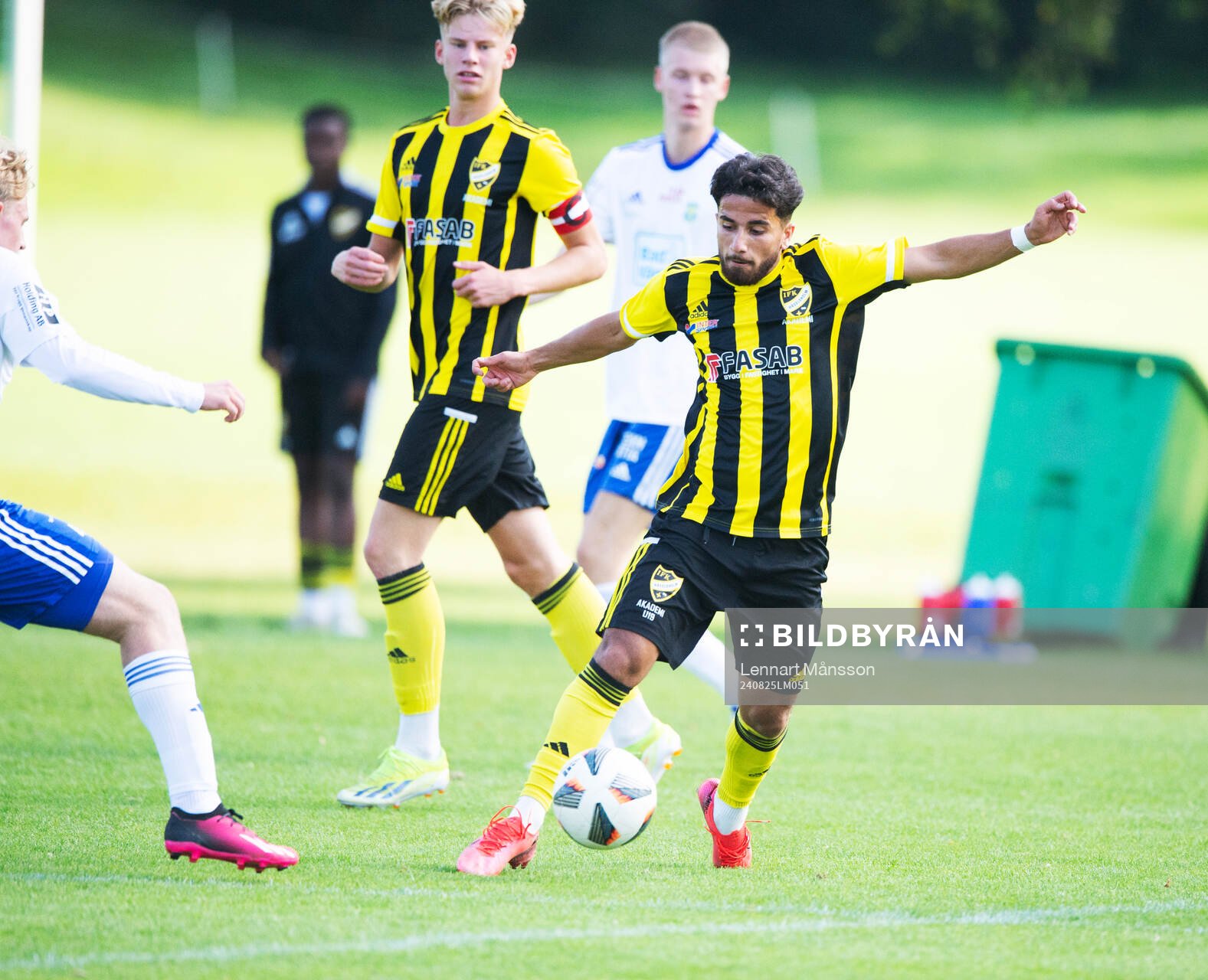 IFK Hässleholms Jan Al Salo i matchen för juniorer, U19,