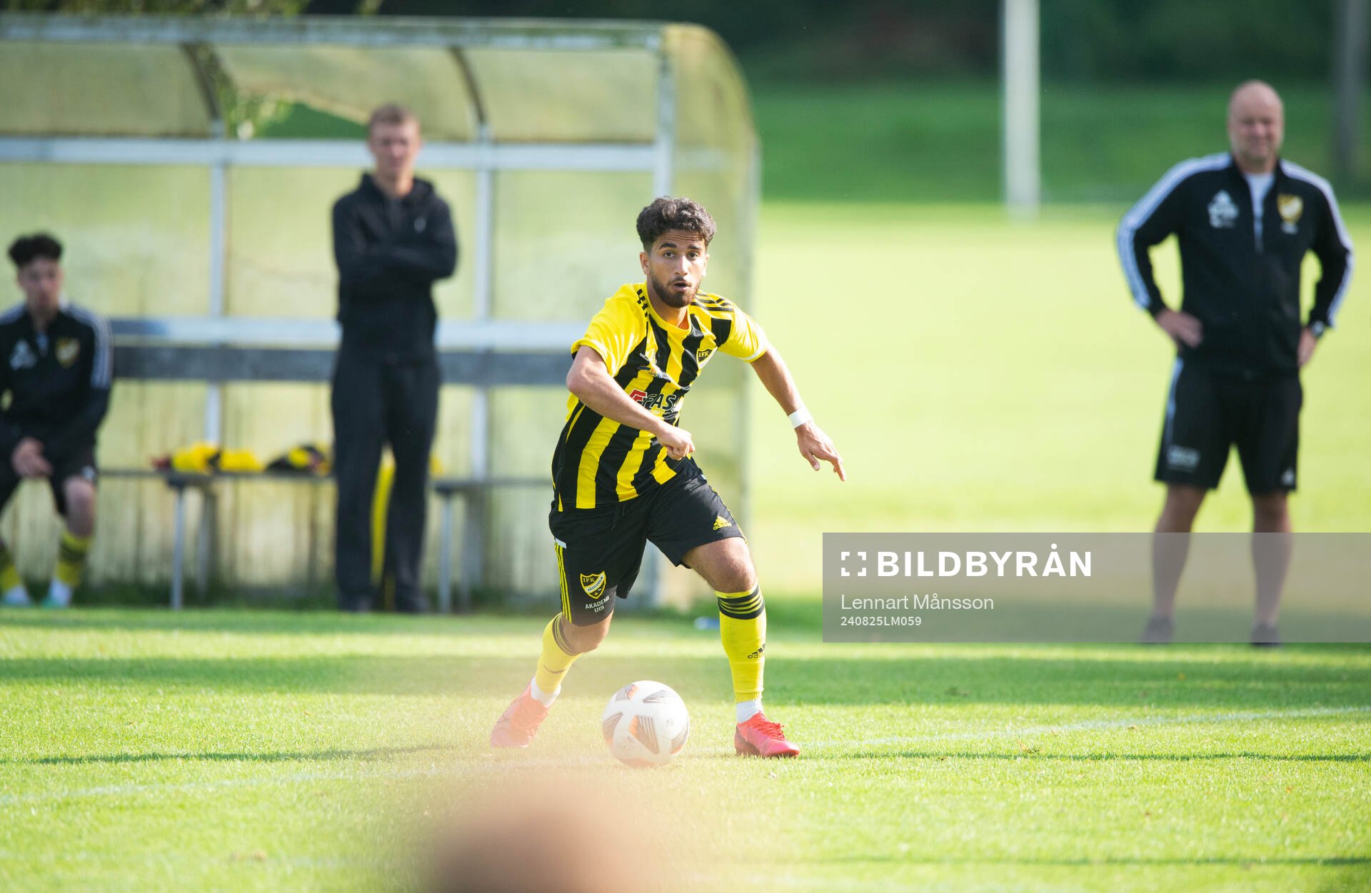 IFK Hässleholms Jan Al Salo i matchen för juniorer, U19,