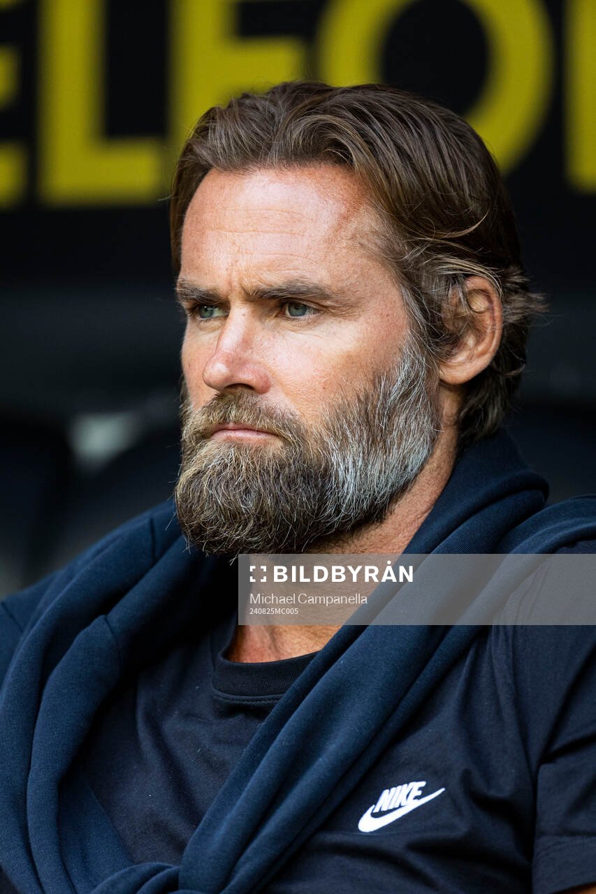 Brommapojkarnas tränare Olof Mellberg