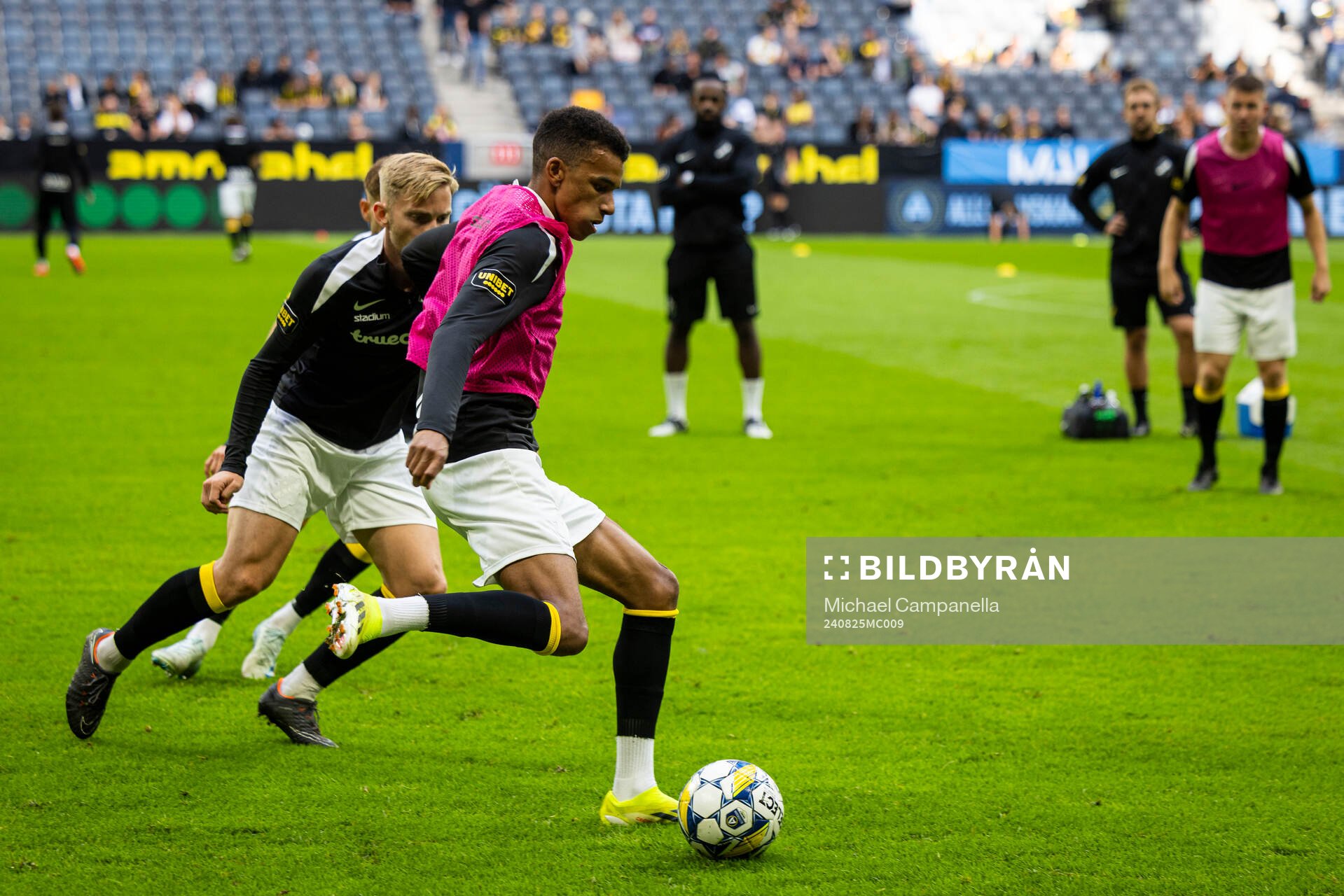 AIKs Rui Manuel Muati Modesto och Eskil Edh