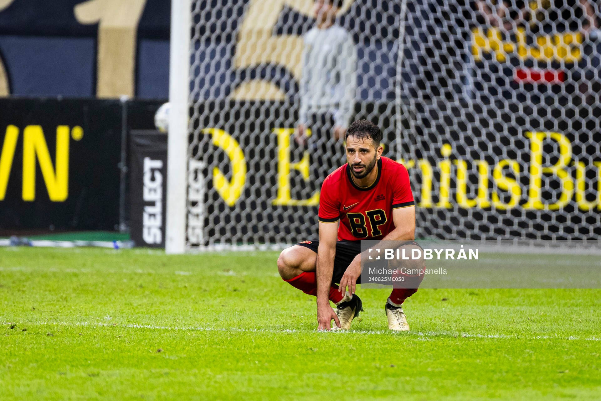 Brommapojkarnas André Calisir deppar