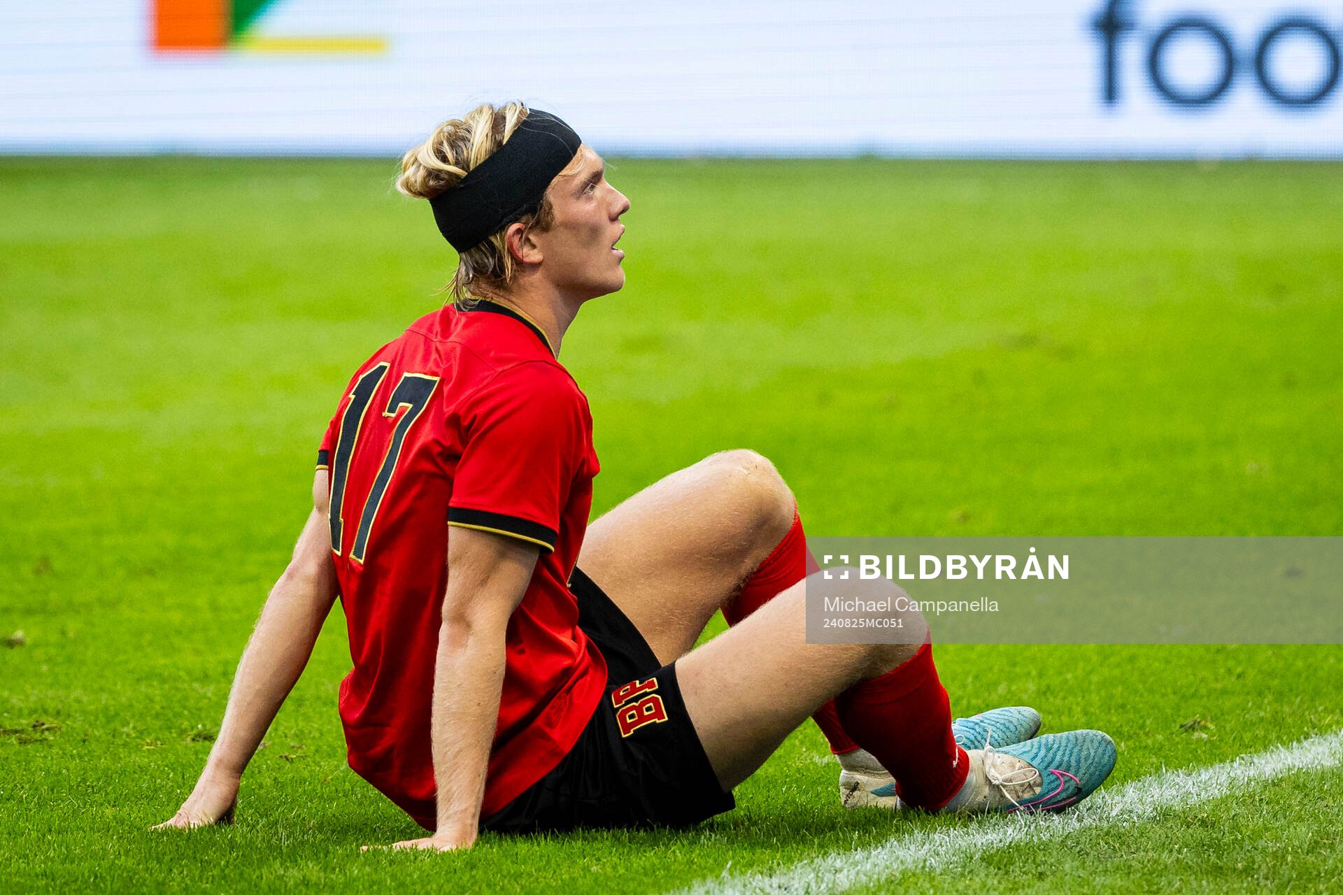 Brommapojkarnas Alexander Jensen deppar