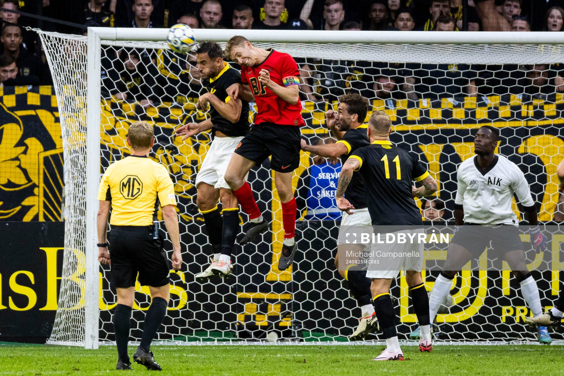 AIKs Sotirios Papagiannopoulos och Brommapojkarnas Ludvig