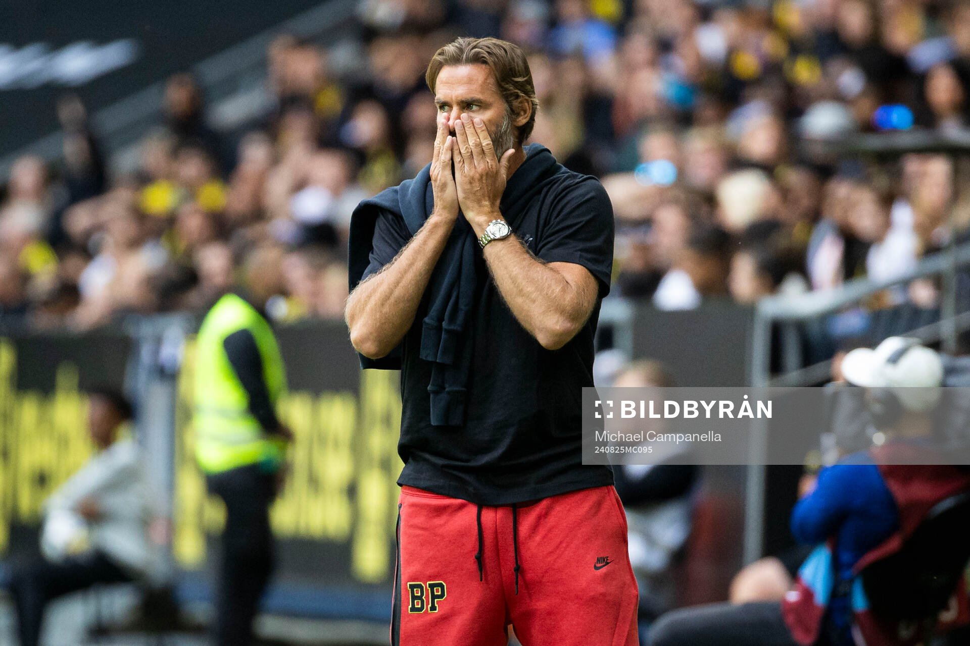 Brommapojkarnas tränare Olof Mellberg