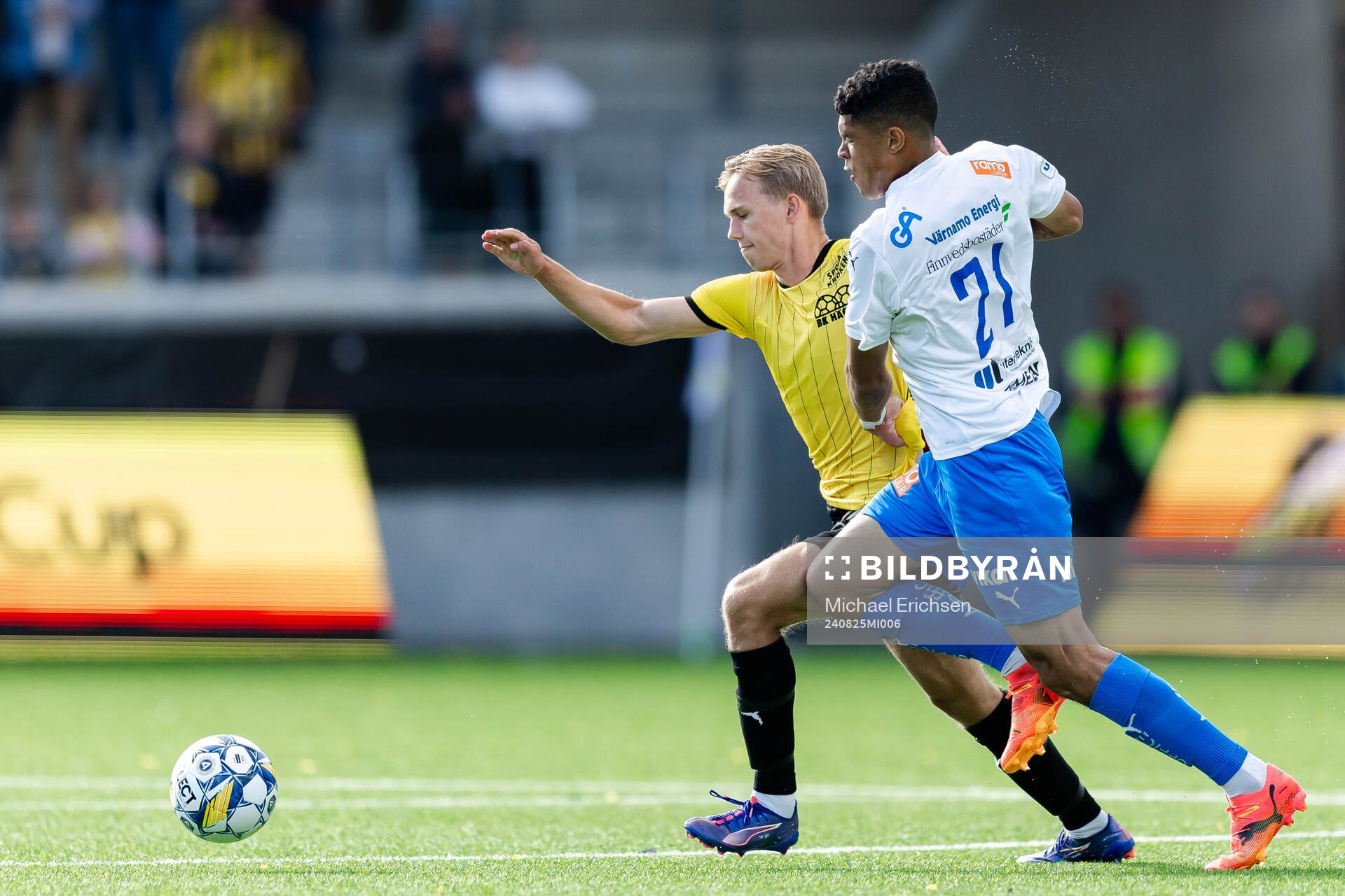 Häckens Pontus Dahbo och Värnamos Luke Le Roux