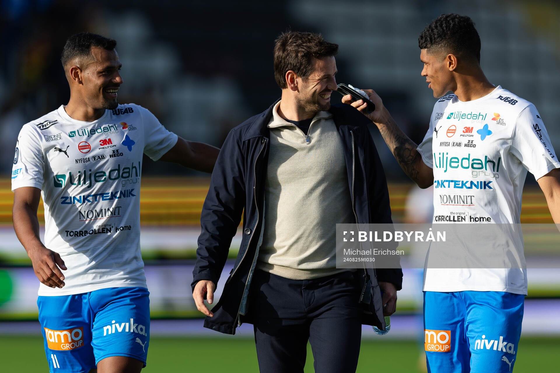 Värnamos Wenderson Oliveira do Nascimento, tränare Ferran