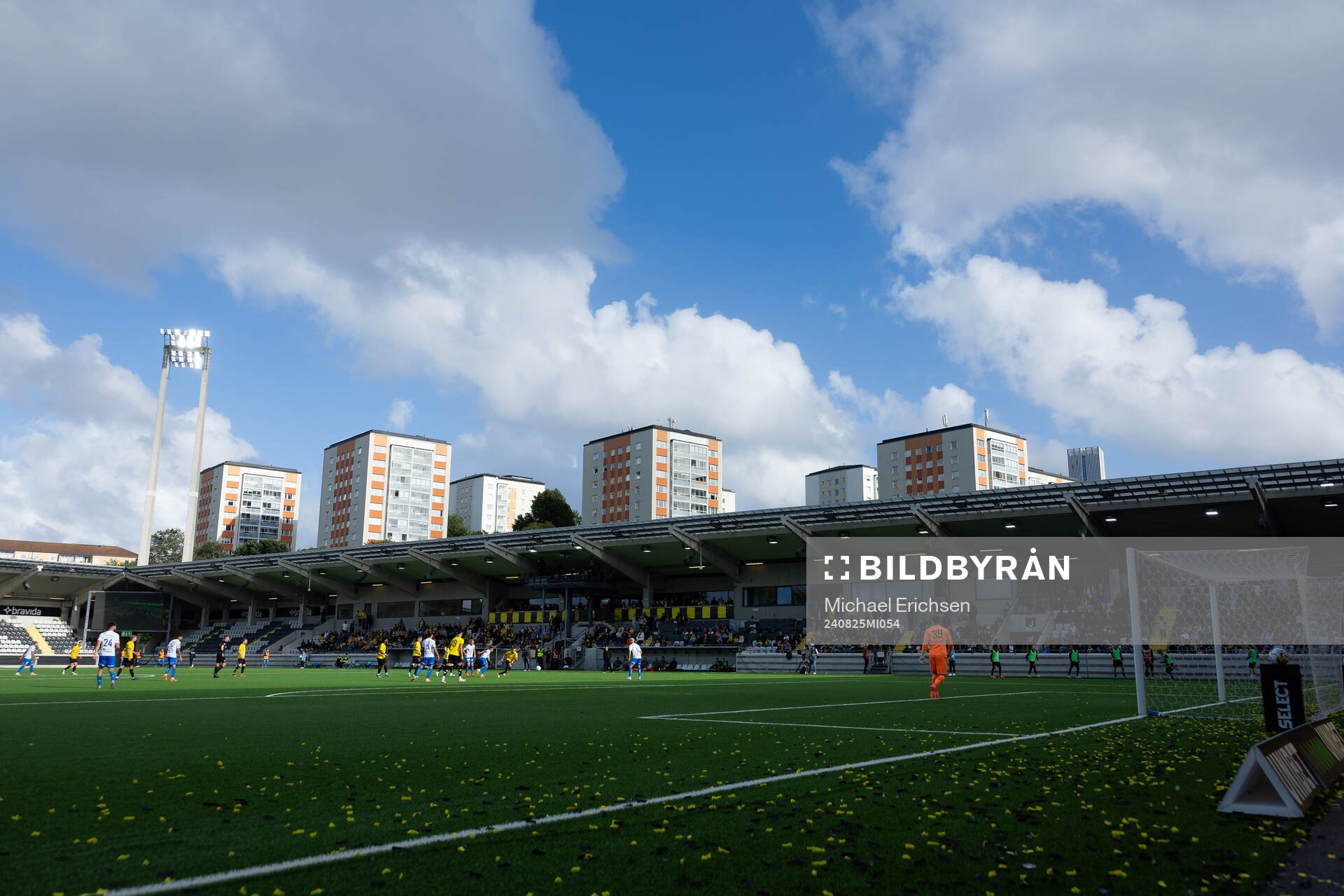 Vy över Bravida Arena