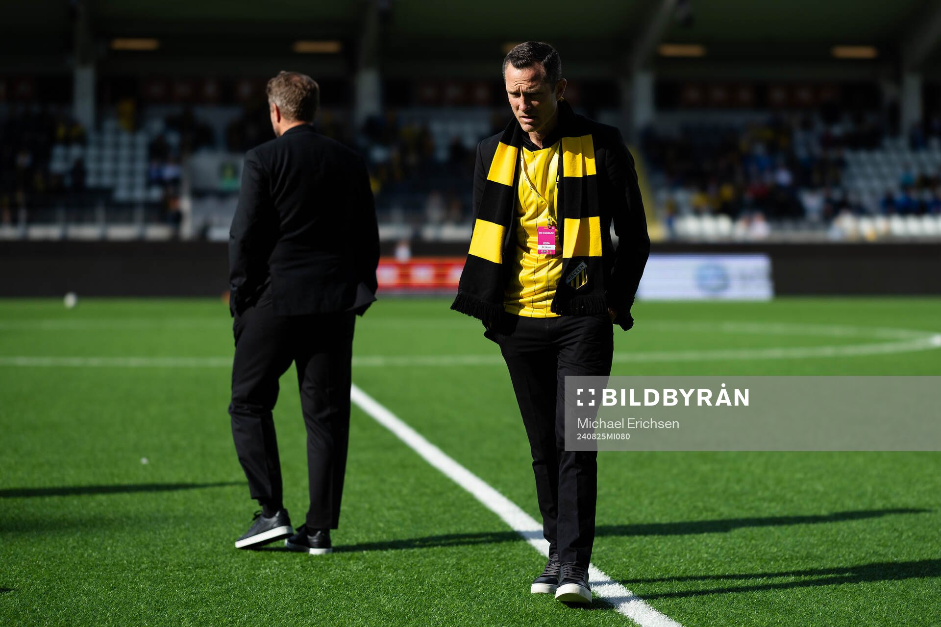Häckens tränare Pål Arne Johansen och sportchef Martin