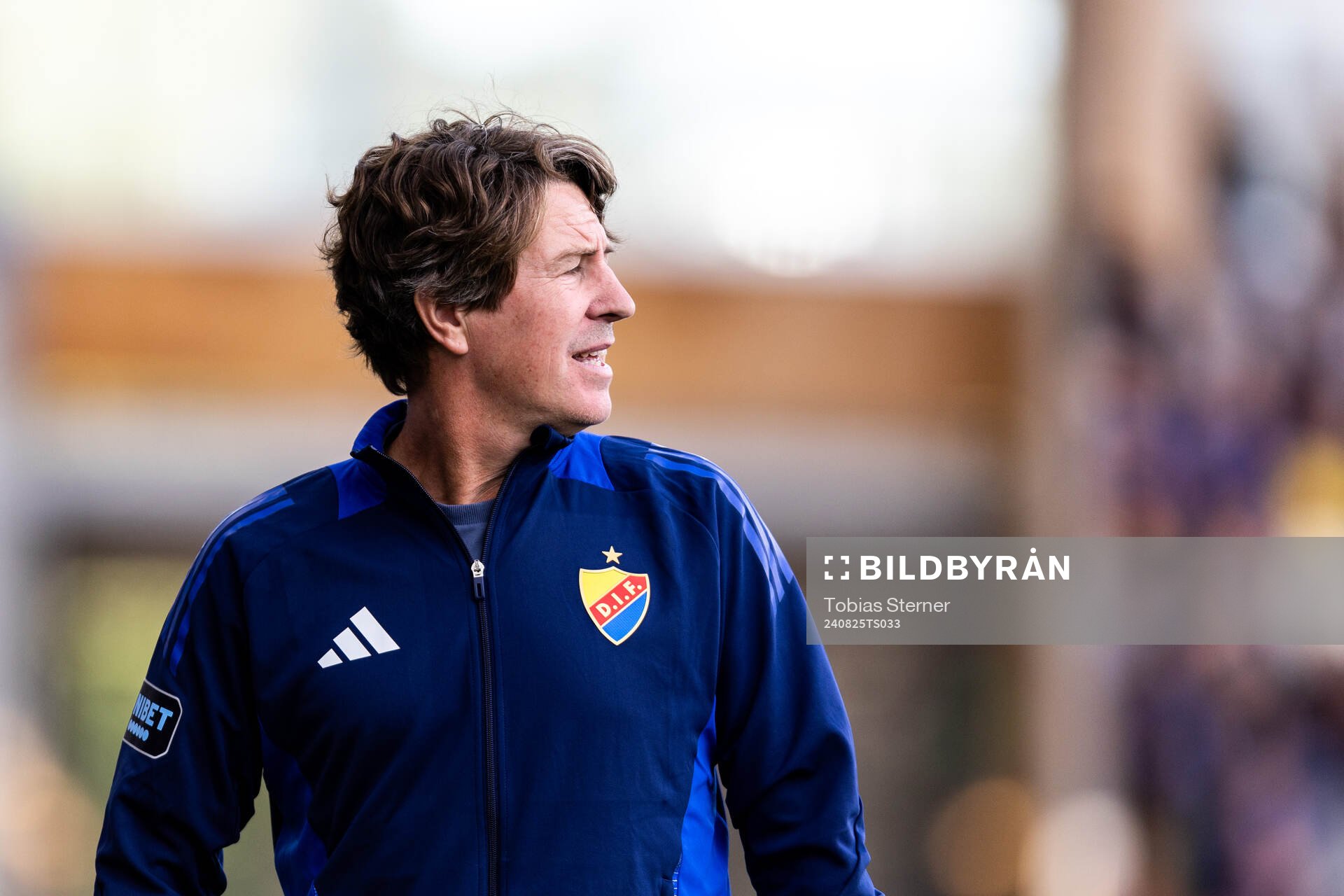 Djurgårdens tränare Thomas Lagerlöf