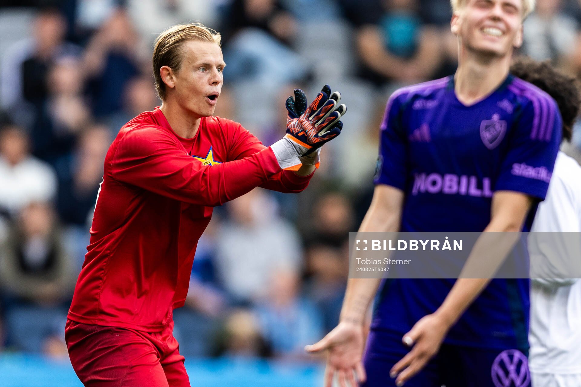 Sirius målvakt Jakob Tånnander