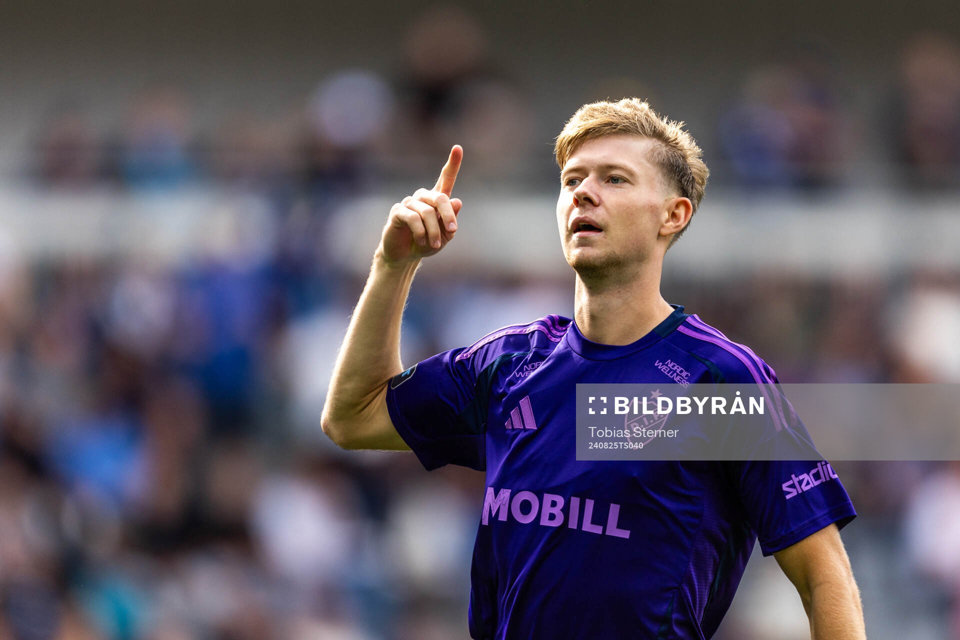 Djurgårdens Patric Åslund jublar