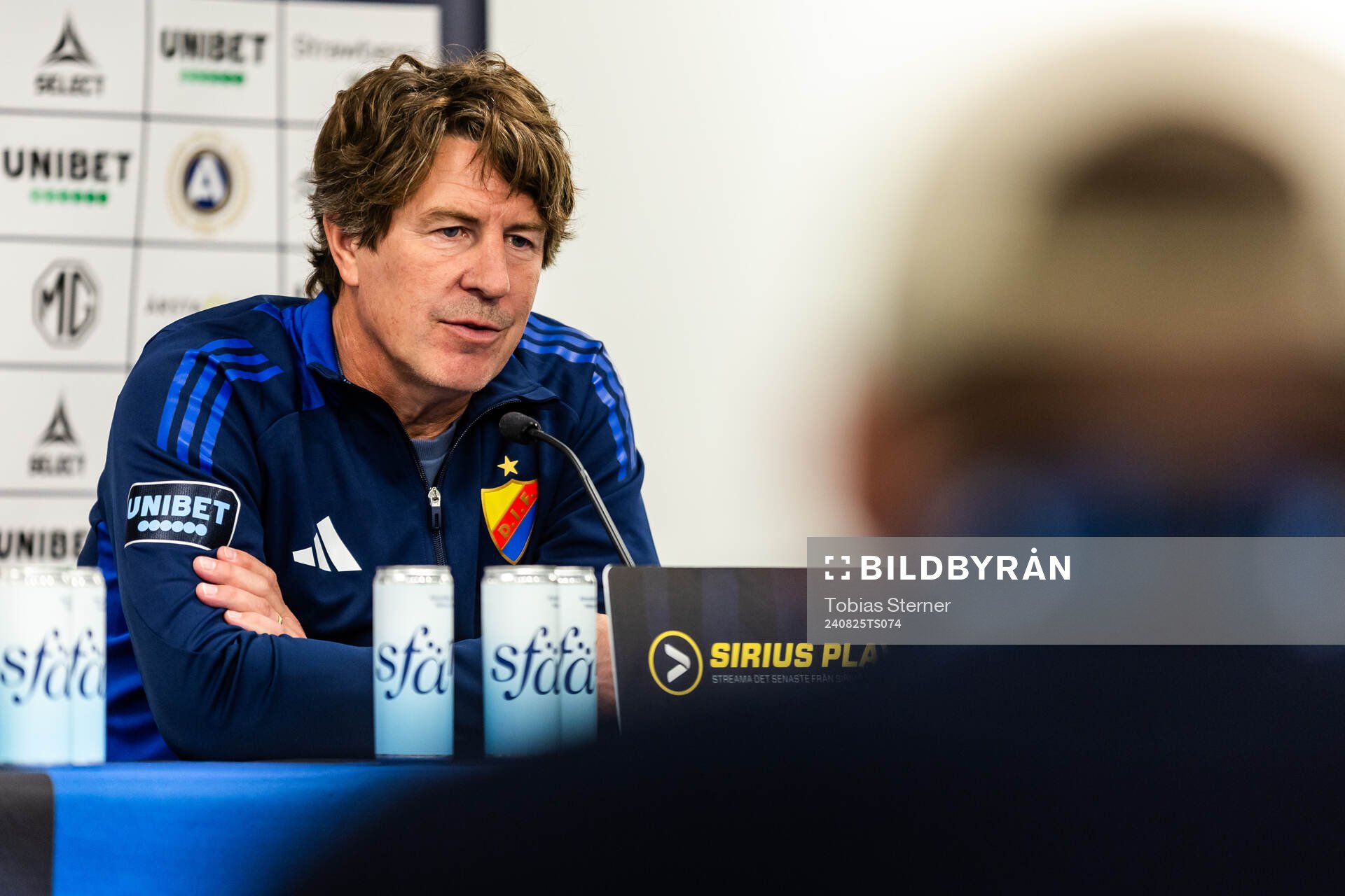 Djurgårdens tränare Thomas Lagerlöf
