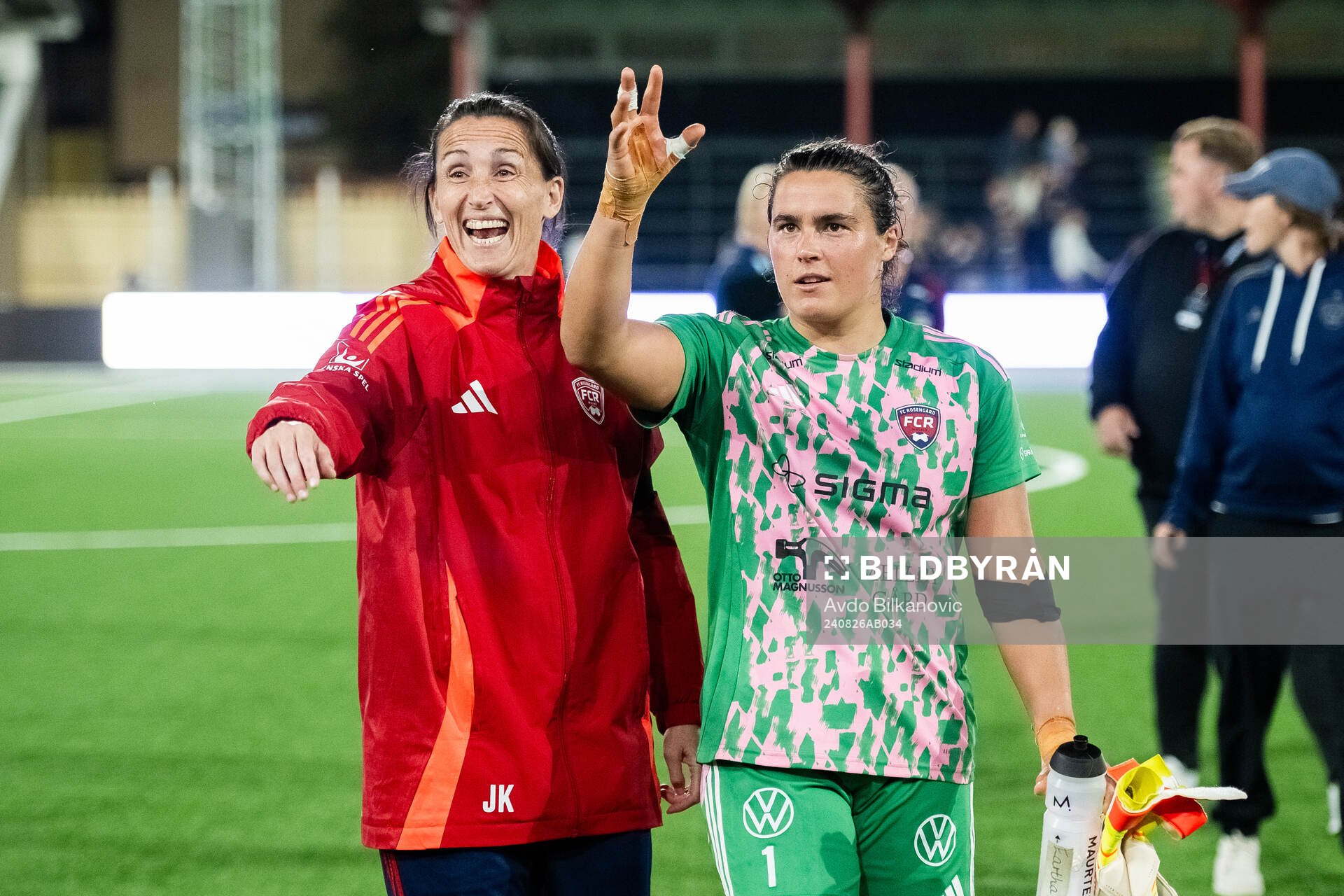 FC Rosengårds målvakt Eartha Cumings och