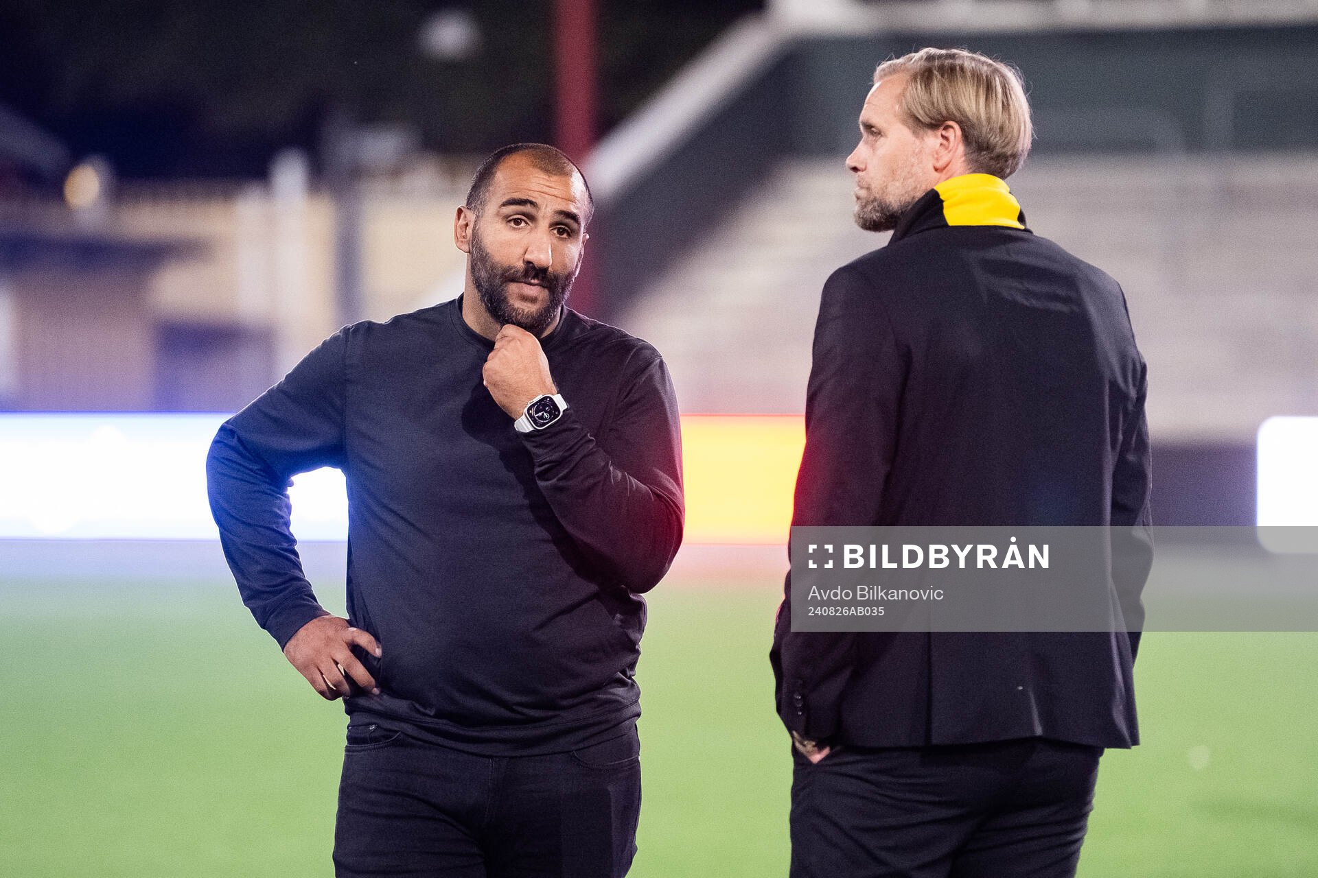 Häckens tränare Mak Lind deppar