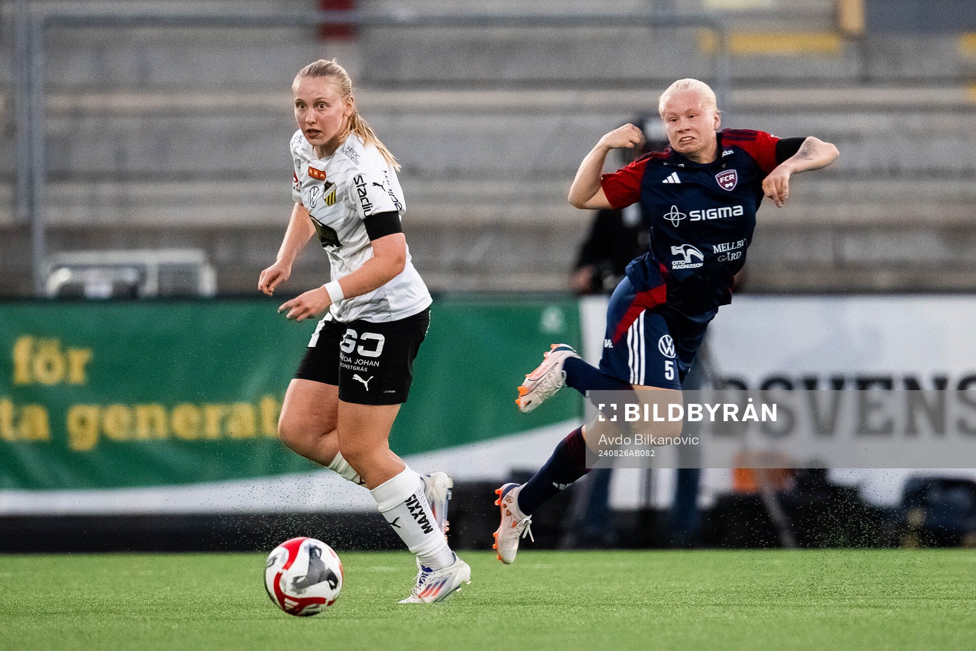 Häckens Johanna Fossdalsá Sørensen och FC Rosengårds