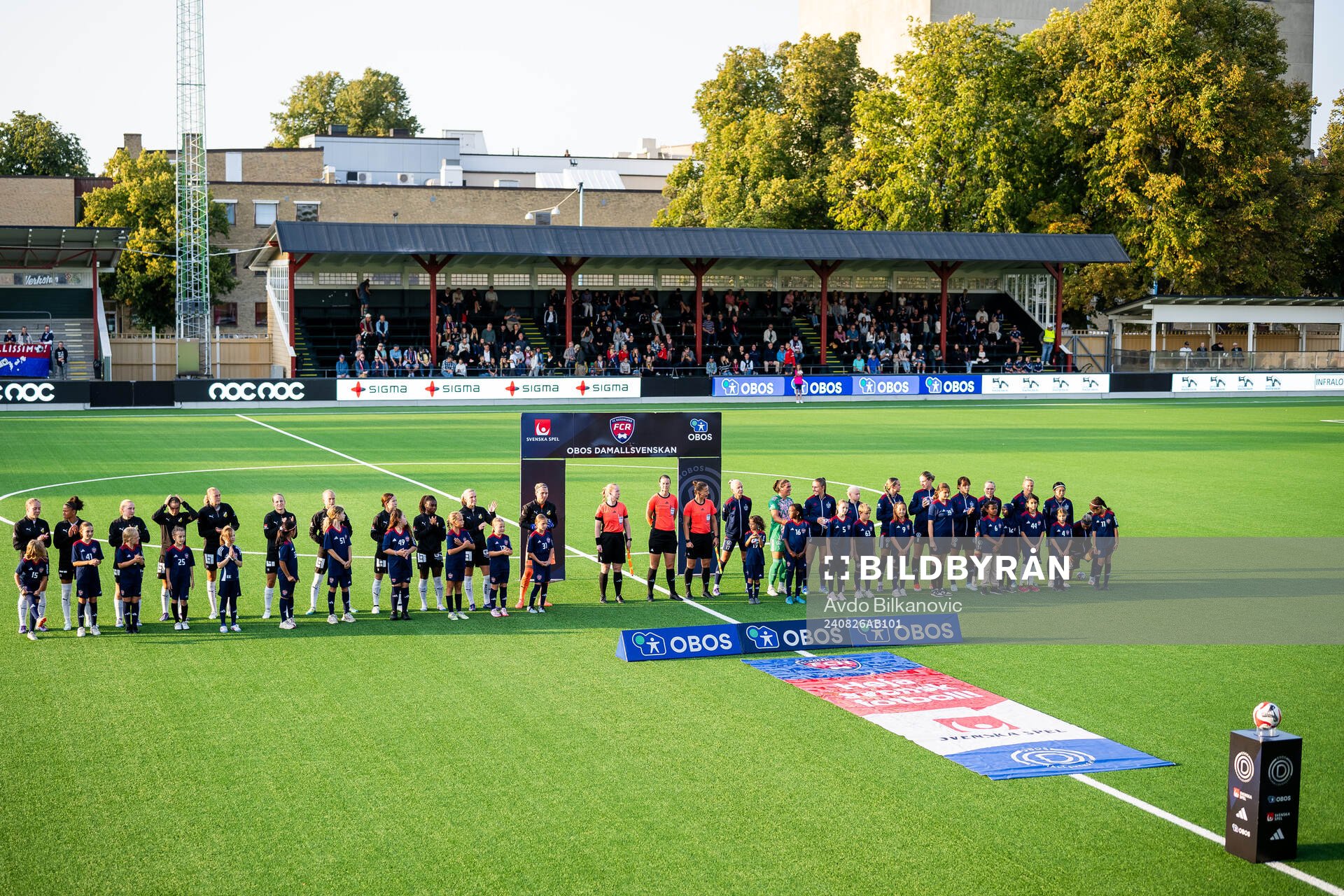 FC Rosengårds och Häckens spelare