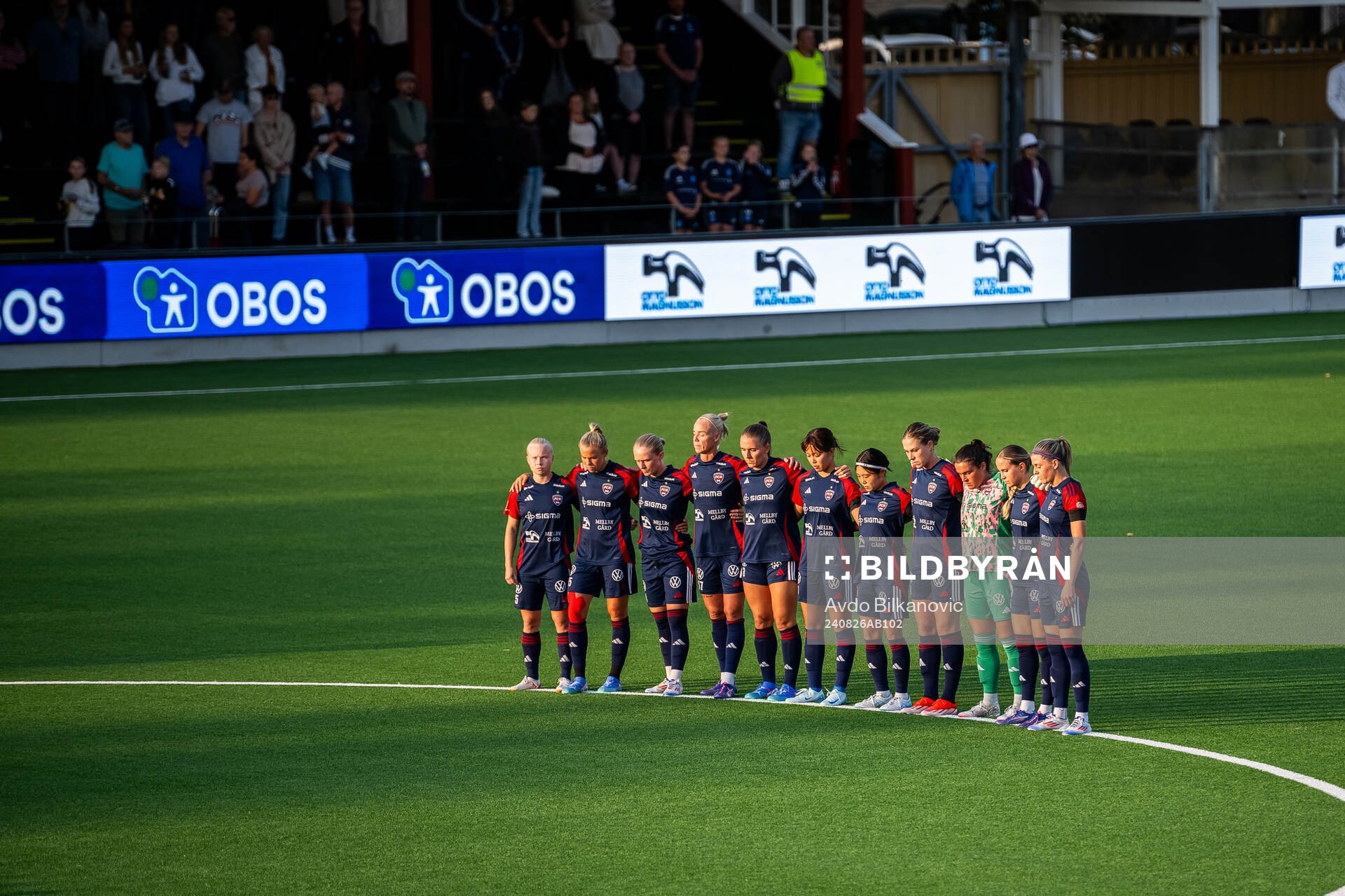 Tyst minut för Sven-Göran Eriksson