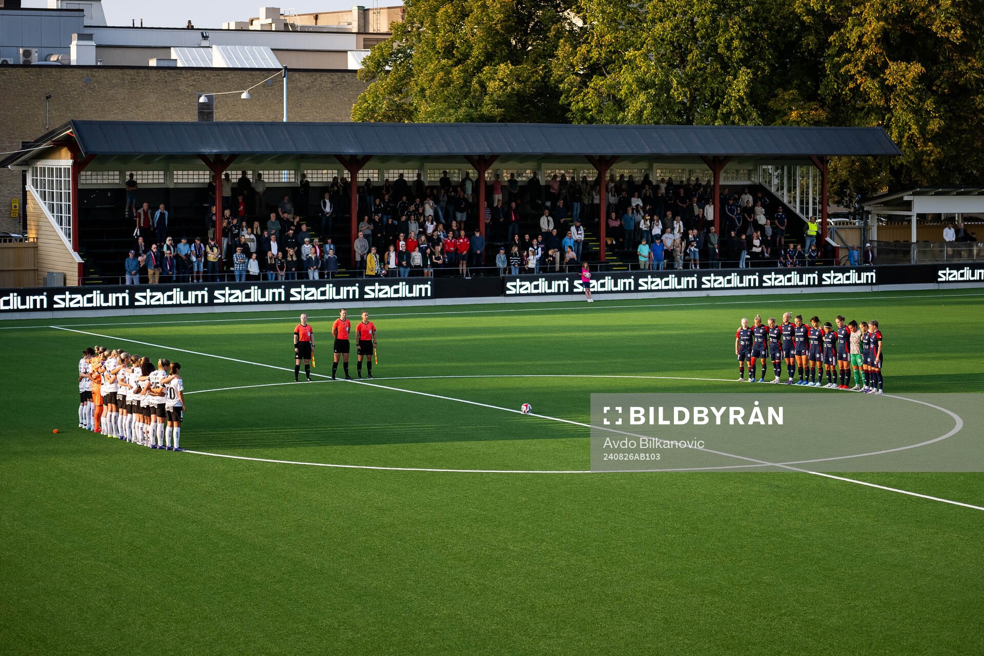 Tyst minut för Sven-Göran Eriksson