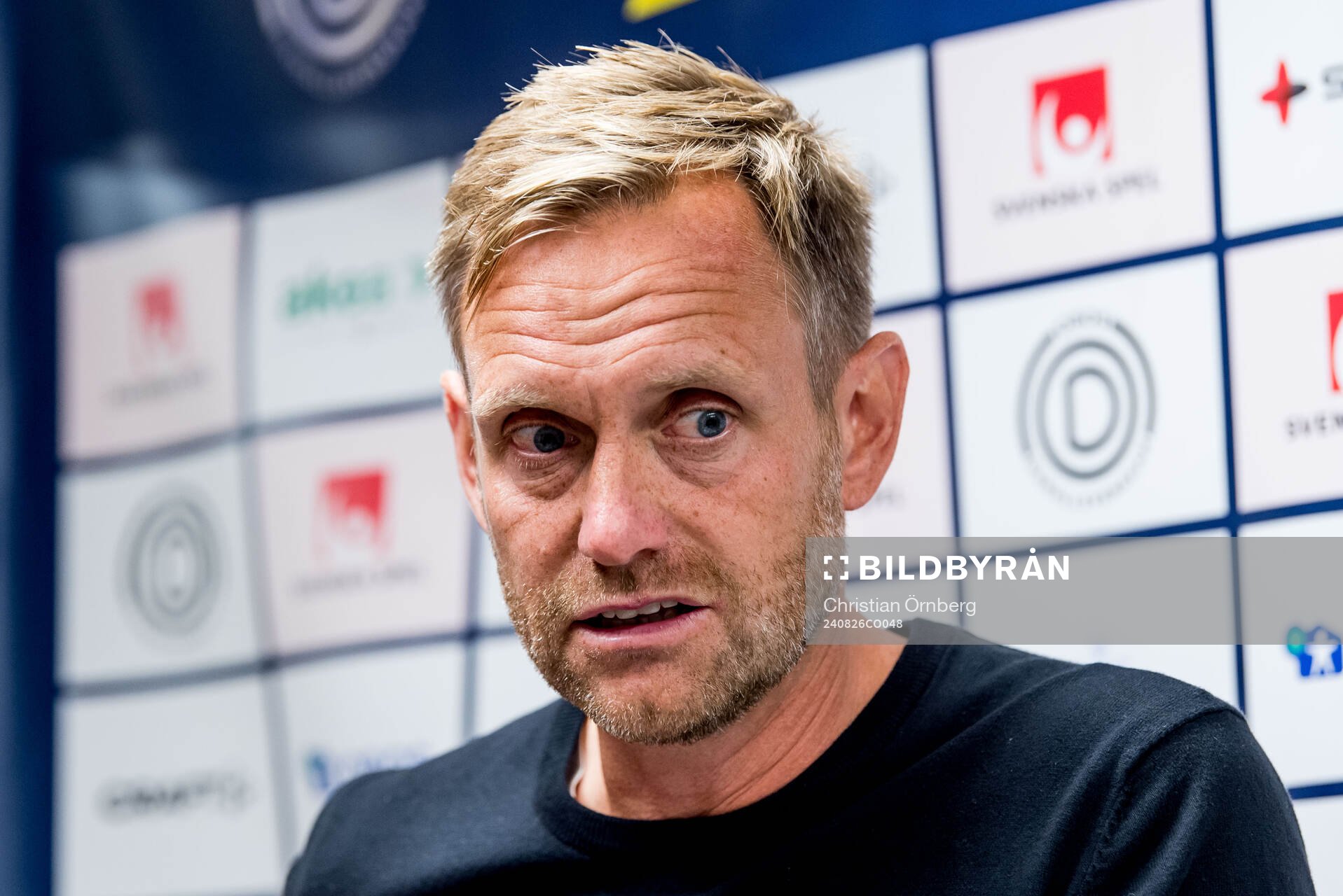 Hammarbys tränare Martin Sjögren