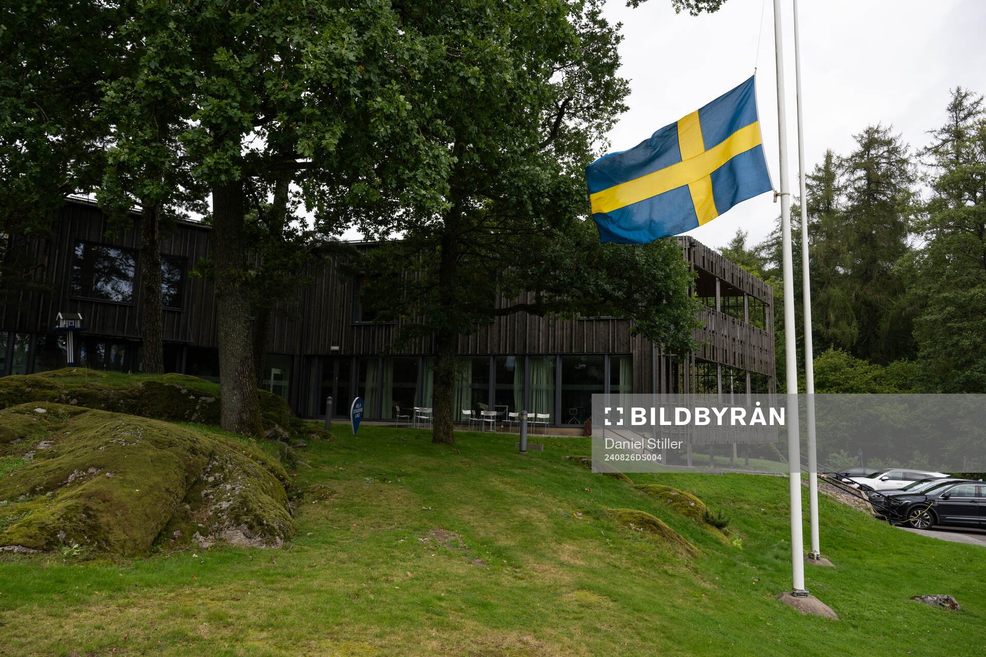 IFK Göteborg flaggar på halv stång
