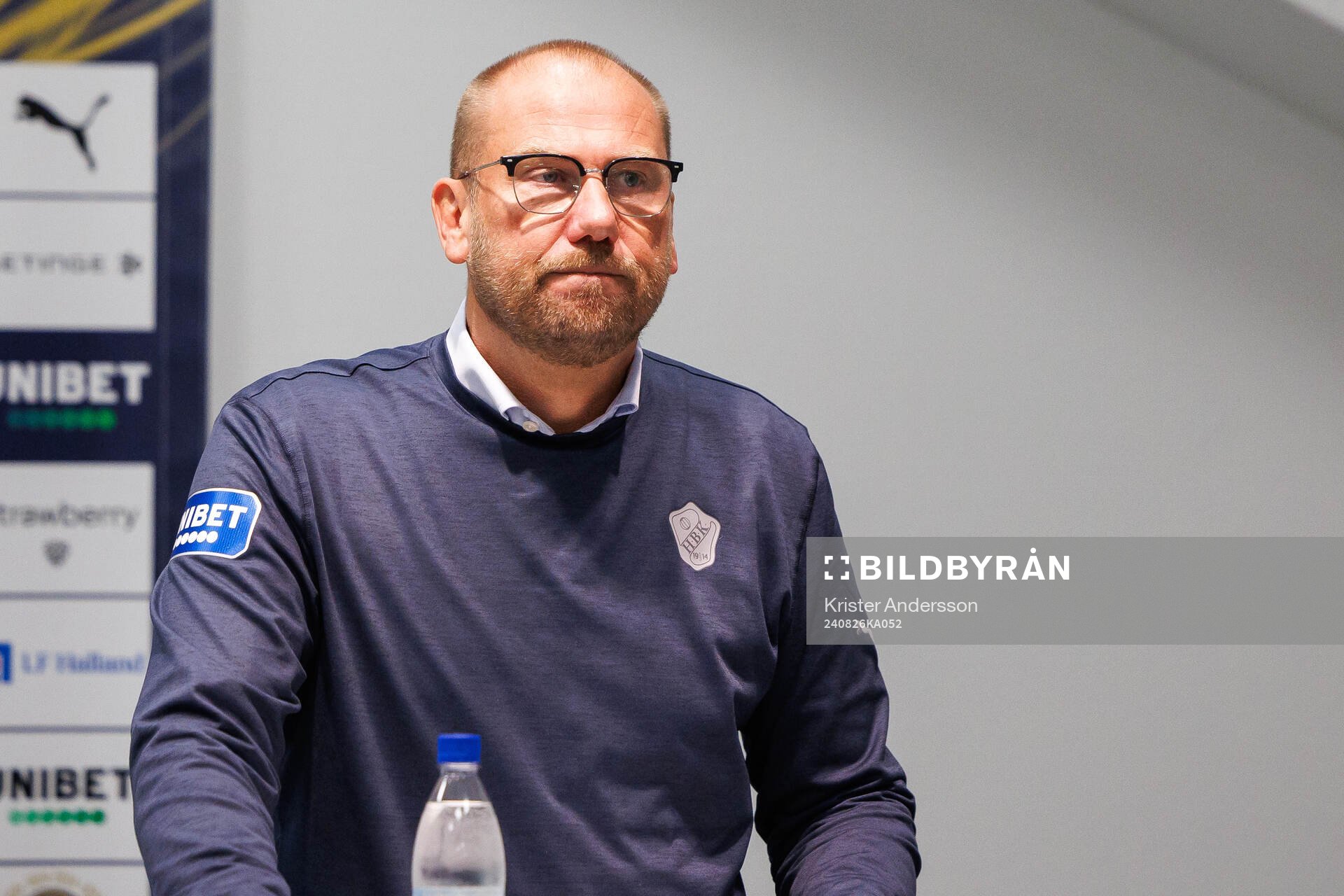 Halmstads tränare Magnus Haglund