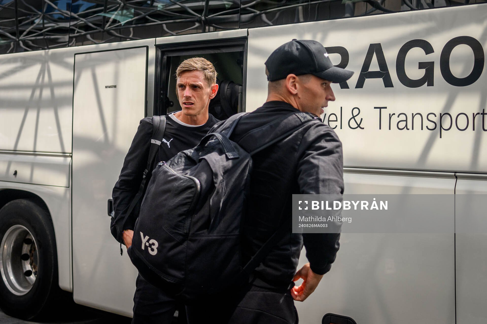 Søren Rieks and Jens Stryger Larsen of Malmö FF