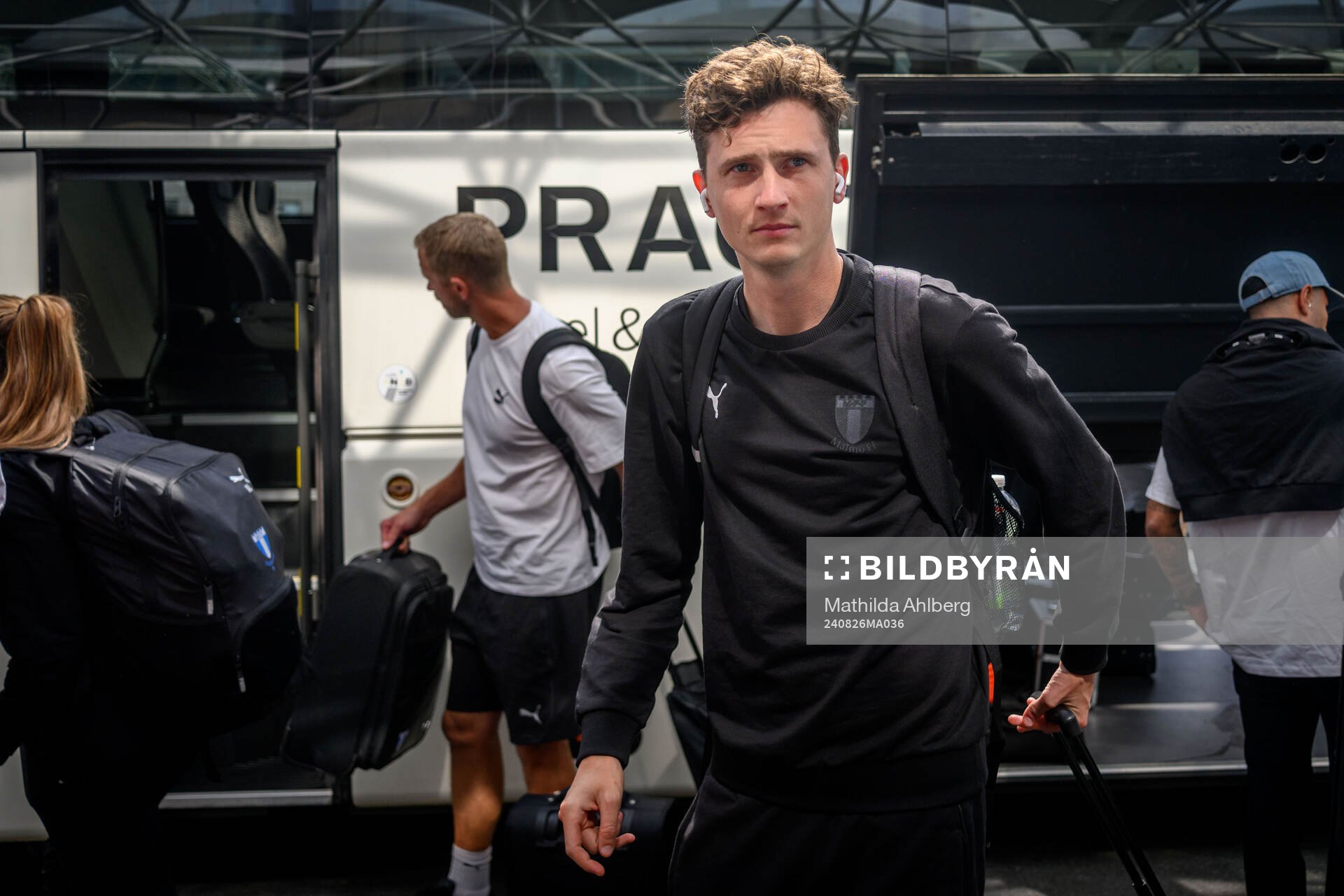 Assistant coach Martin Falk of Malmö FF