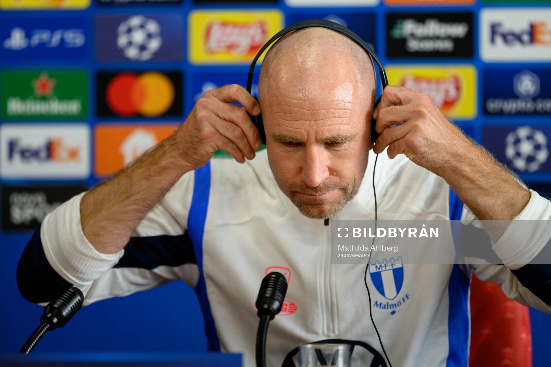 Head coach Henrik Rydström of Malmö FF