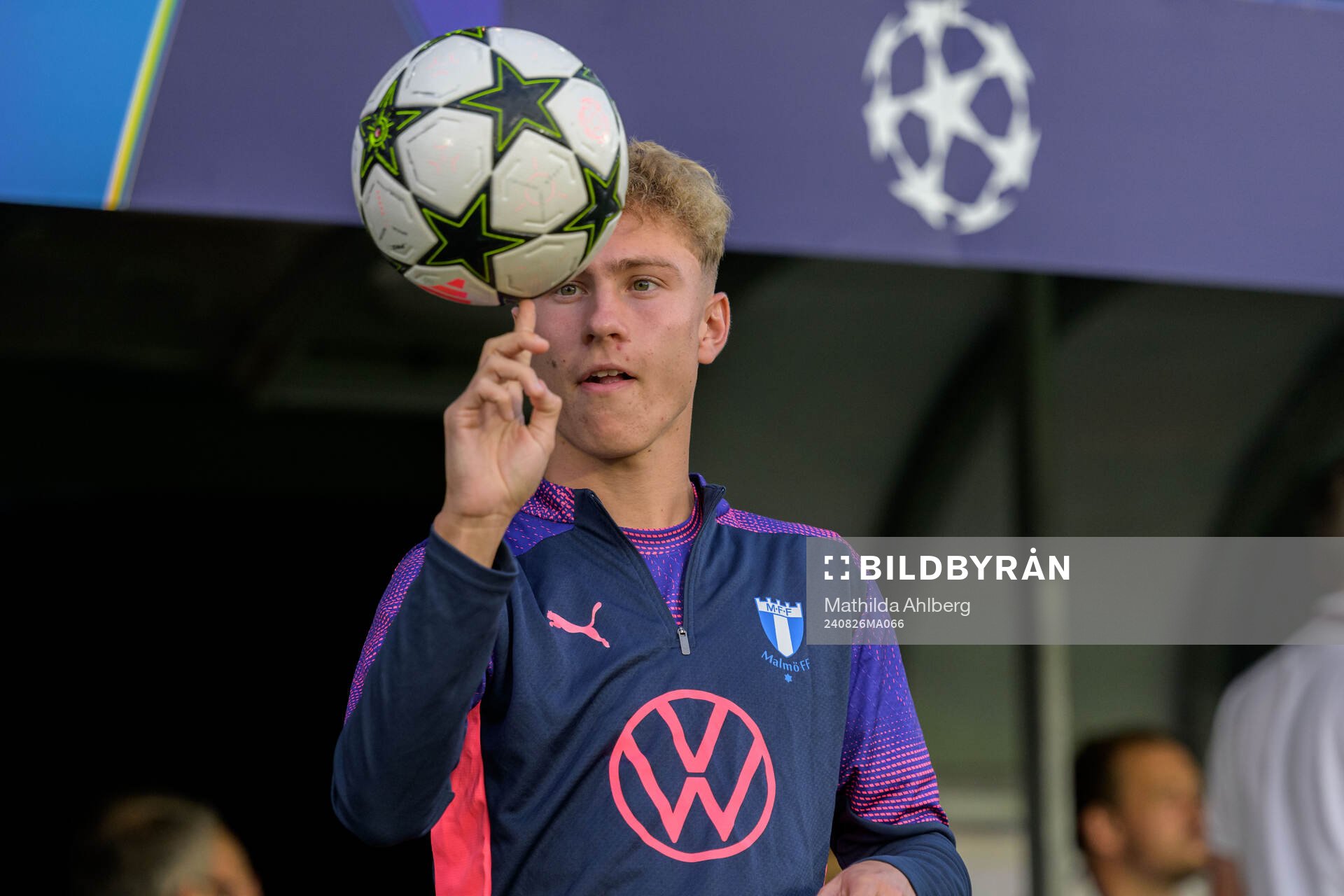 Hugo Bolin of Malmö FF