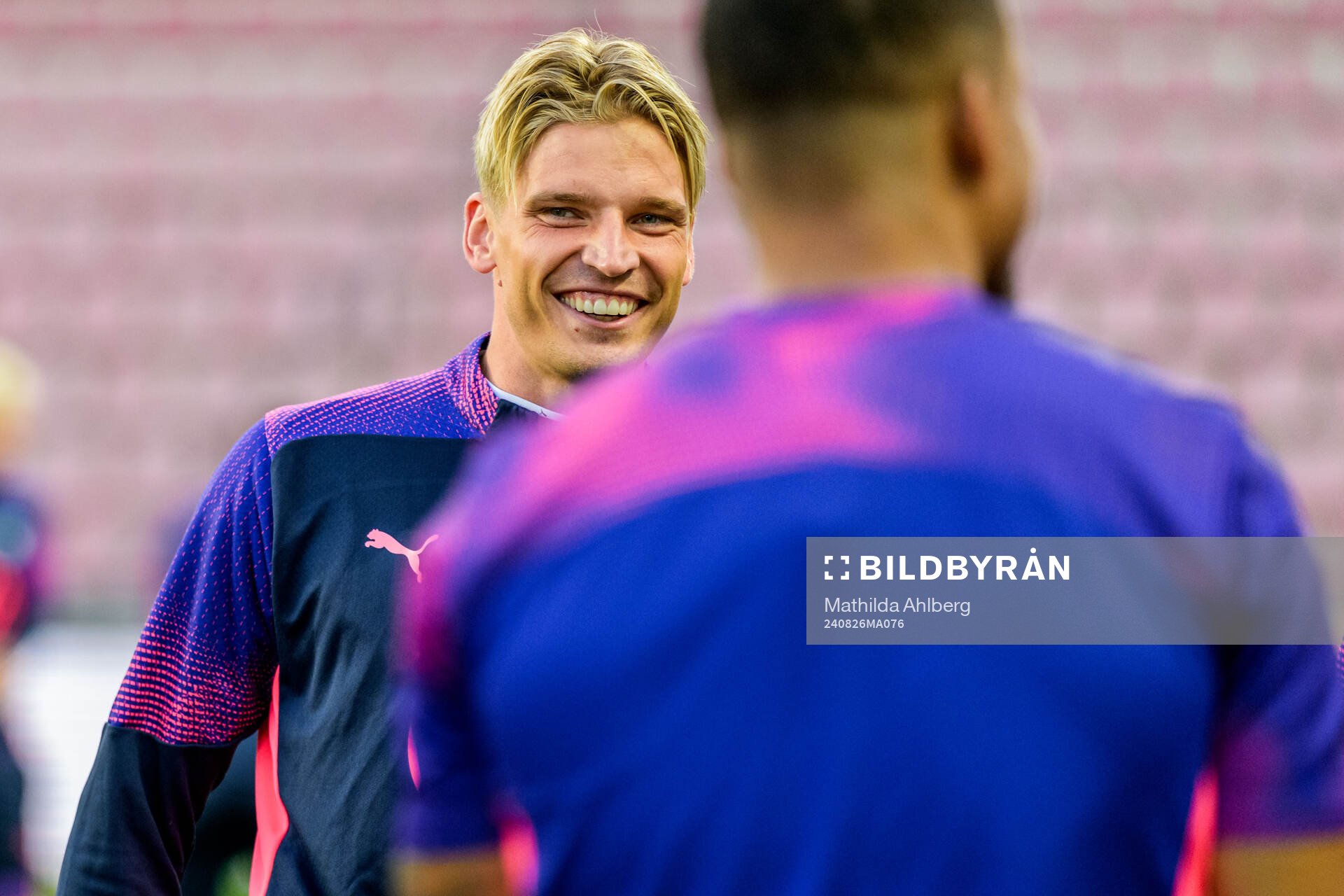 Jens Stryger Larsen of Malmö FF and