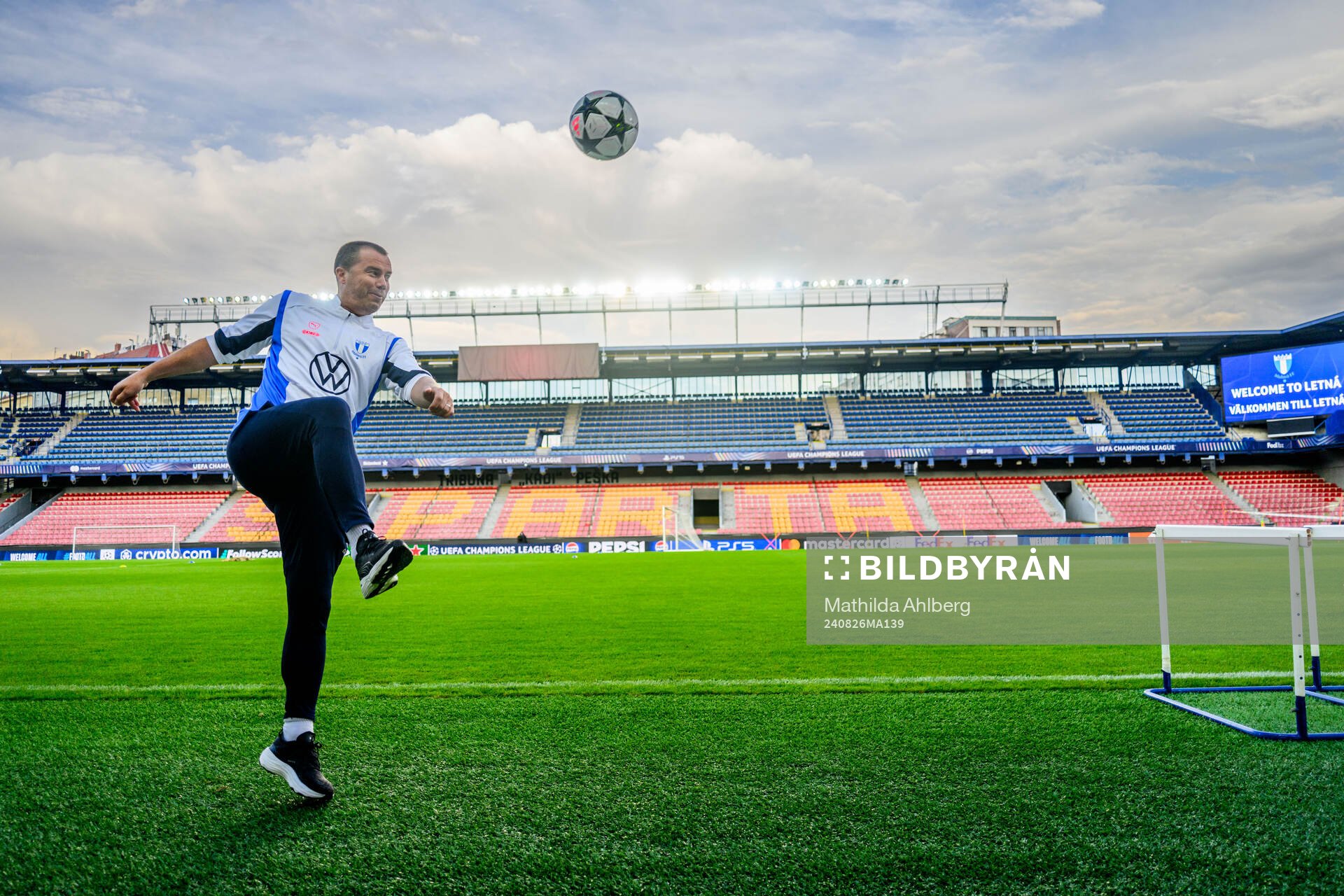 Sports director Daniel Andersson