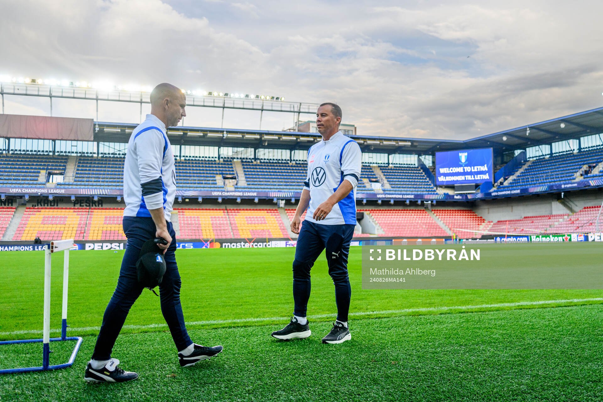 Head coach Henrik Rydström and Sports director Daniel