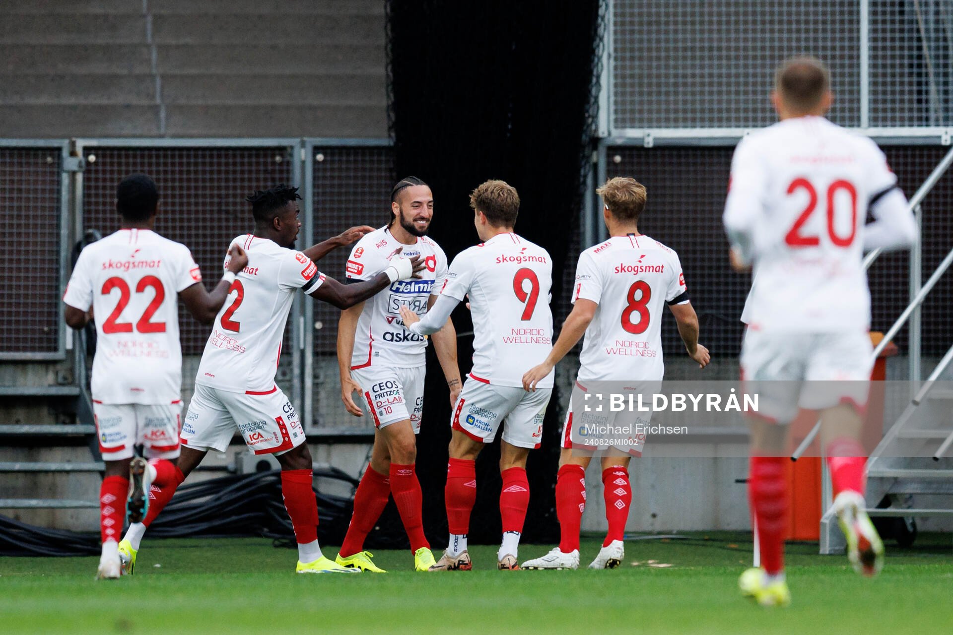 Degerfors Dijan Vukojevic jublar