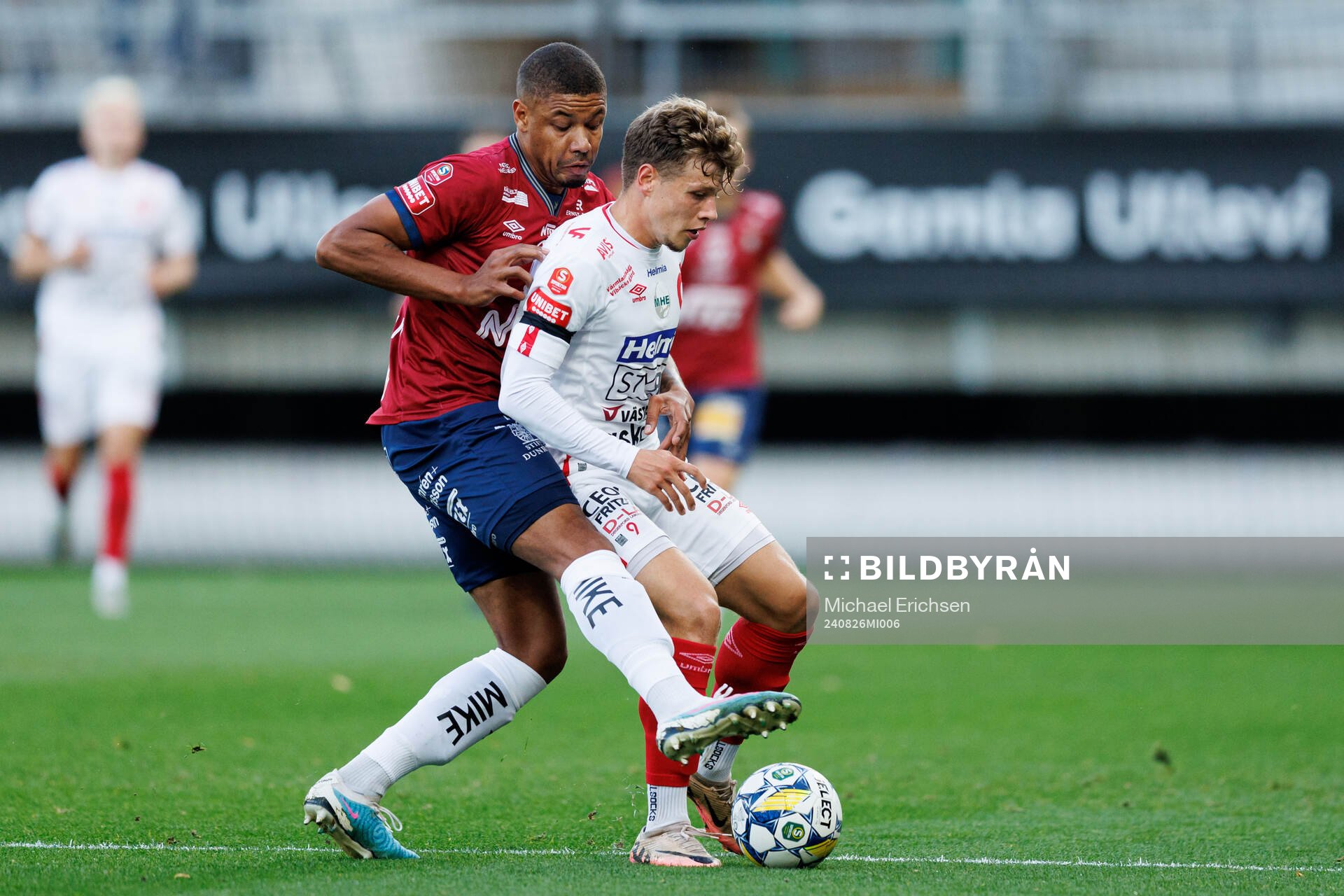 Örgrytes Mikael Dyrestam och Degerfors Gustav Lindgren