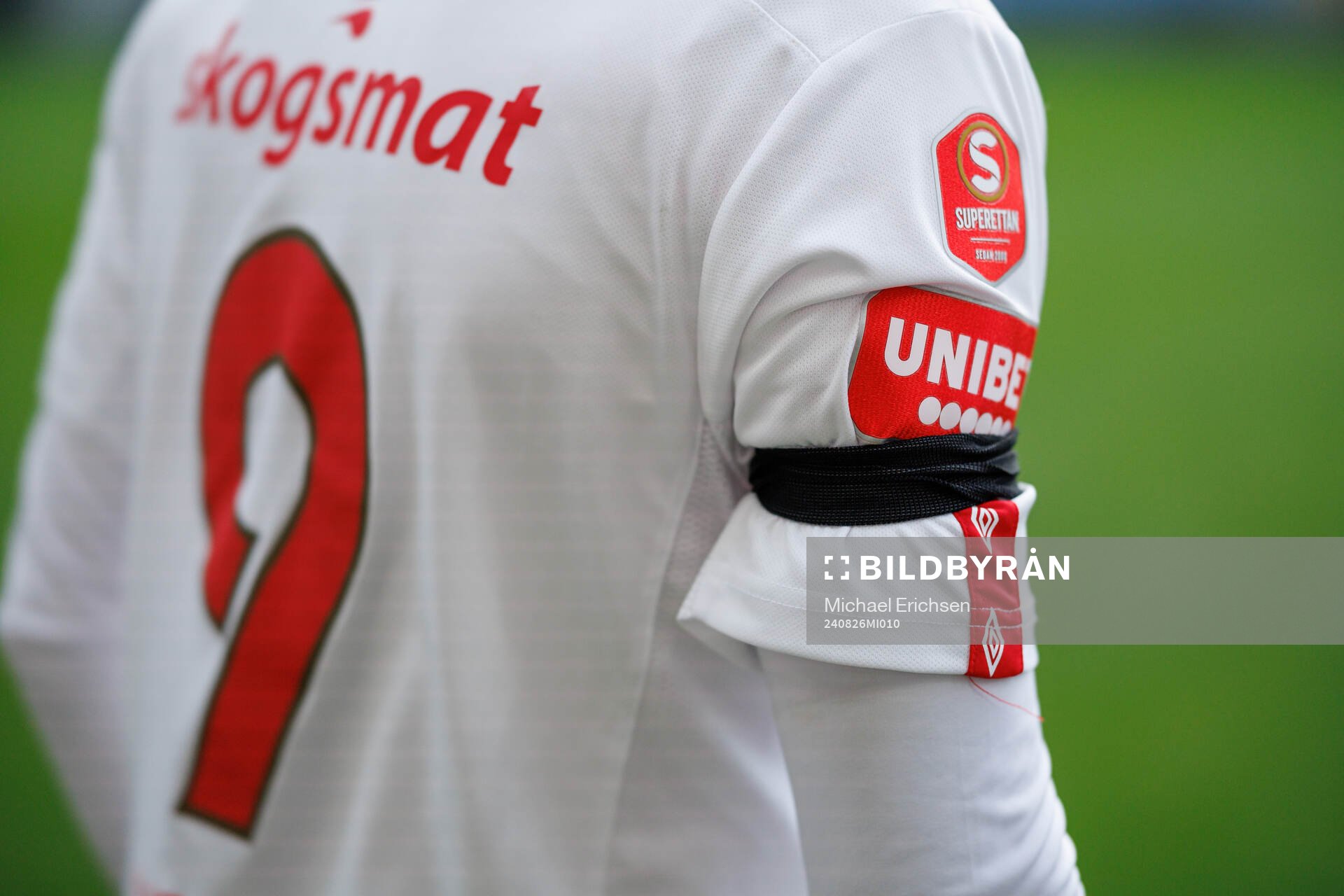 Degerfors Gustav Lindgren med sorgband