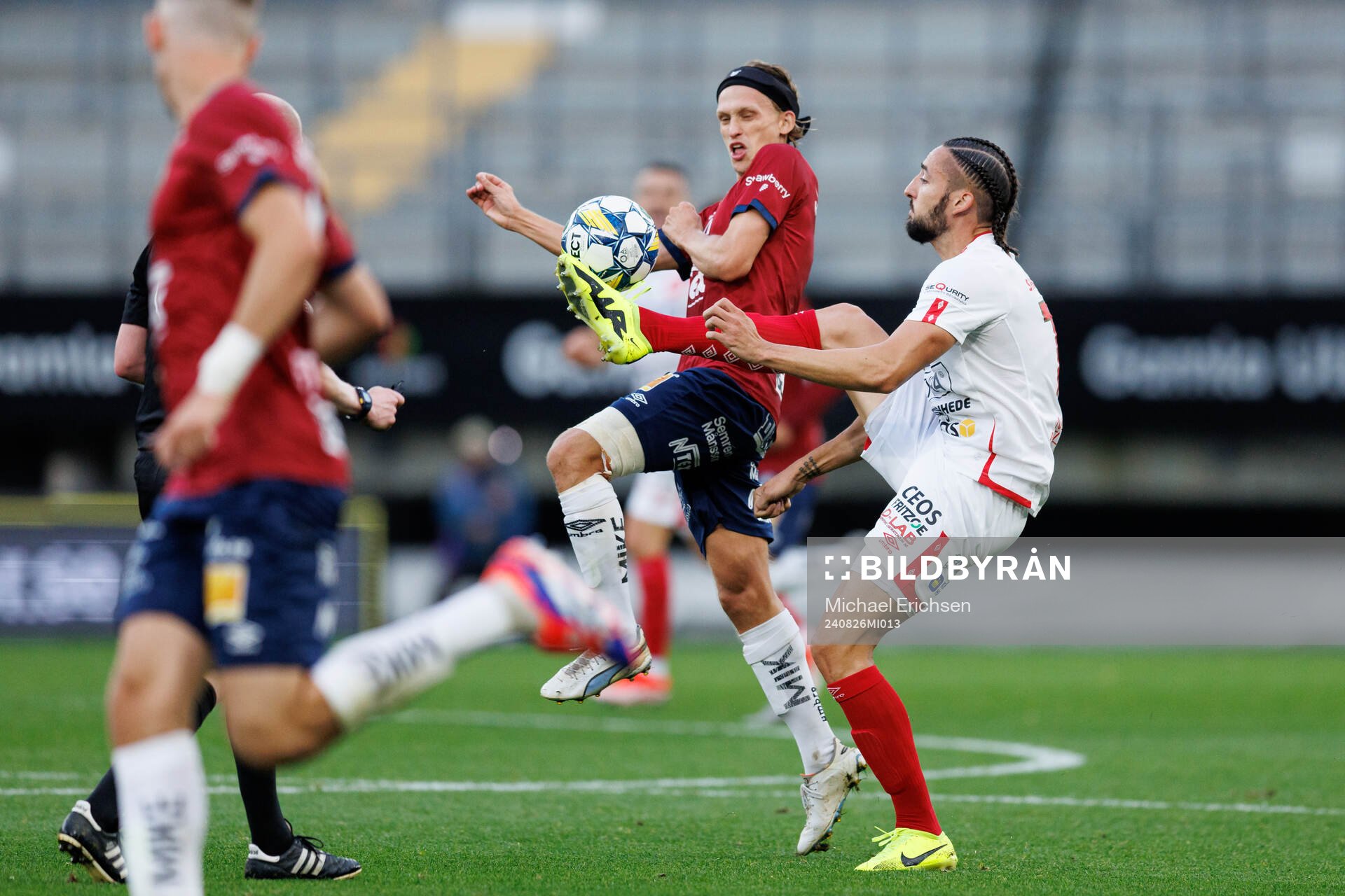 Örgrytes Charlie Vindehall och Degerfors Dijan Vukojevic