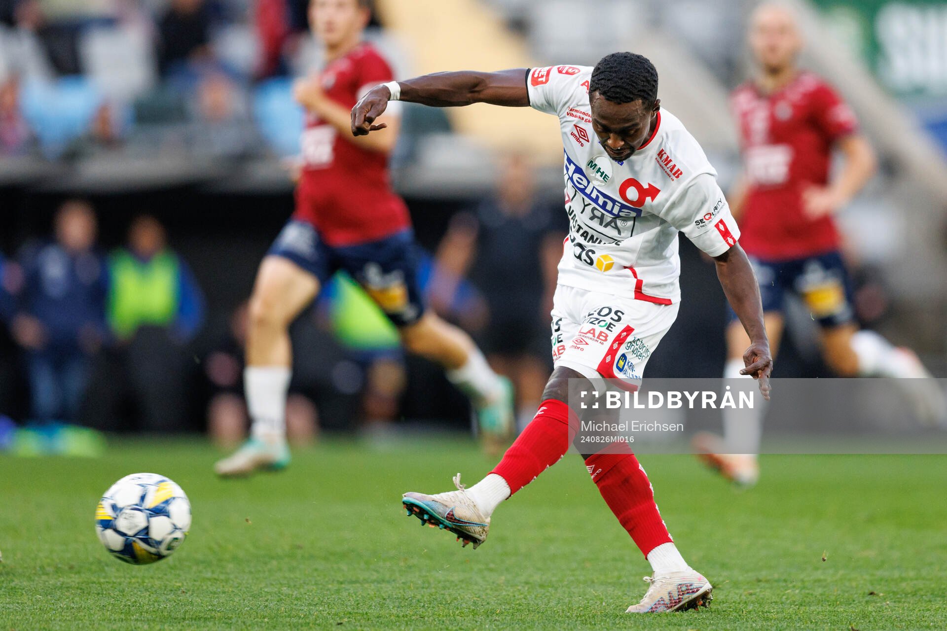 Degerfors Nahom Girmai Netabay gör 0-2