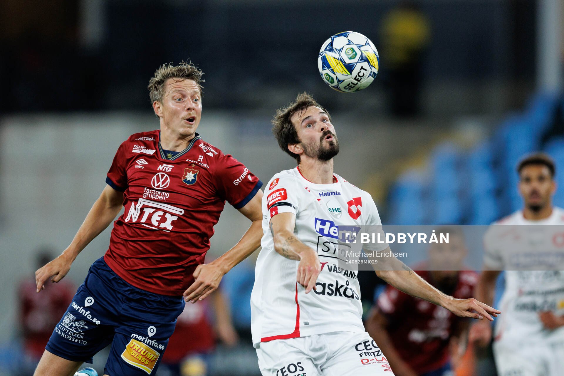 Örgrytes Viktor Lundberg och Degerfors Sebastian Ohlsson